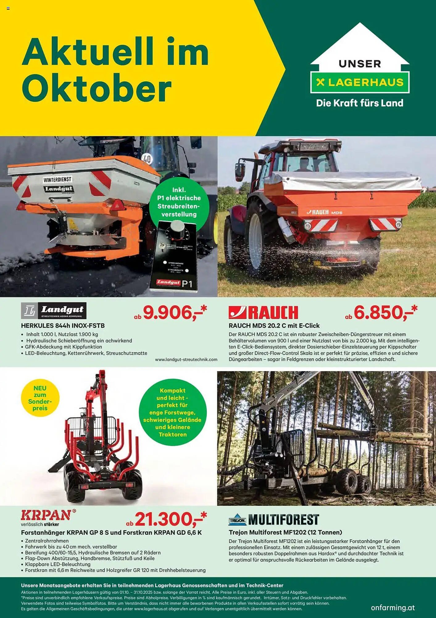 Lagerhaus Flugblatt (2025-10-01 - 2025-10-31)