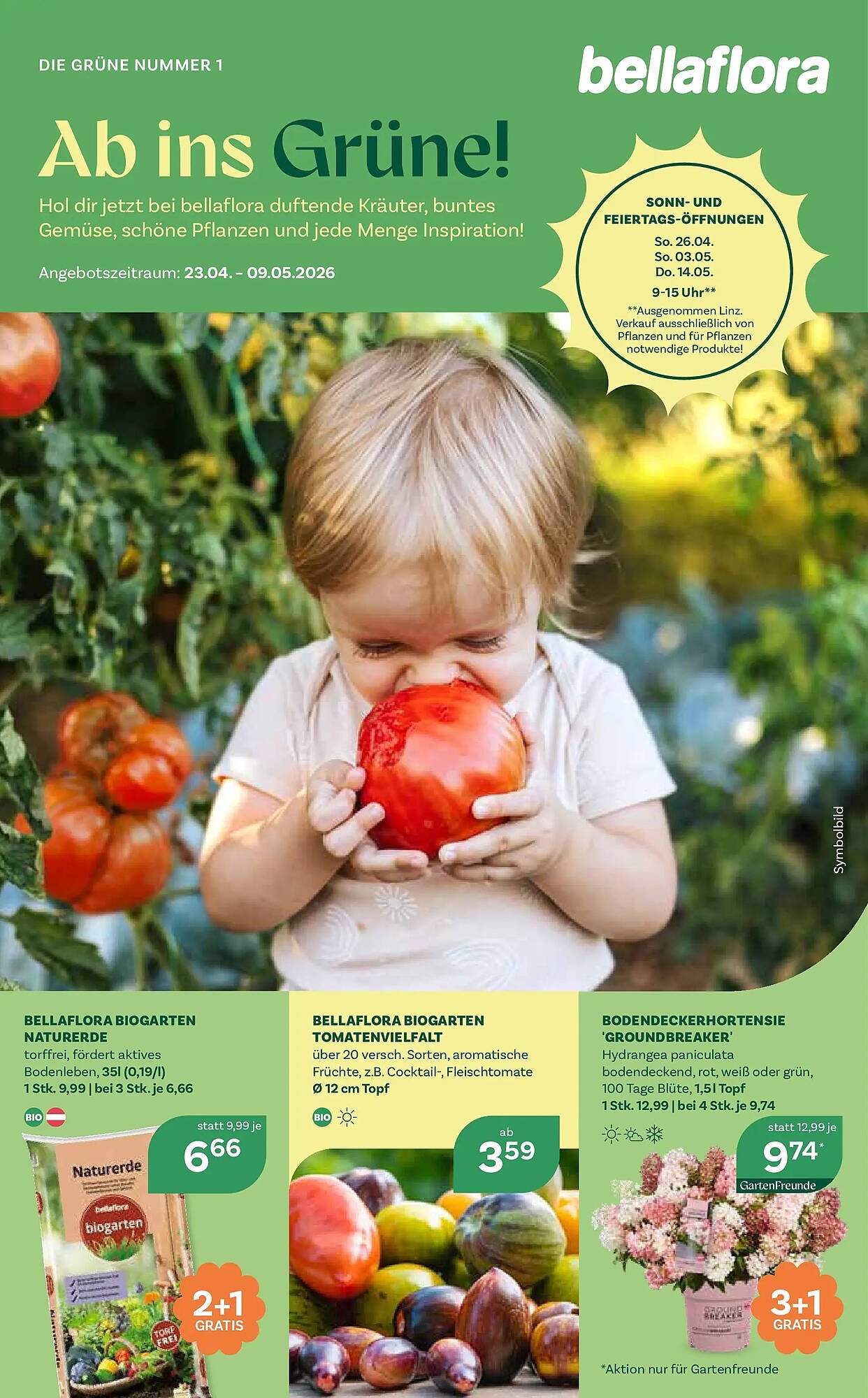 Bellaflora Flugblatt