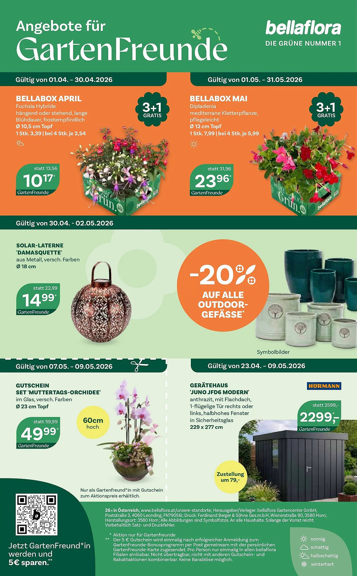 Bellaflora Flugblatt