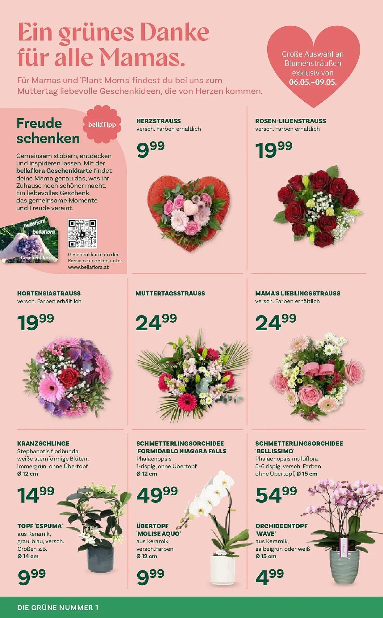 Bellaflora Flugblatt