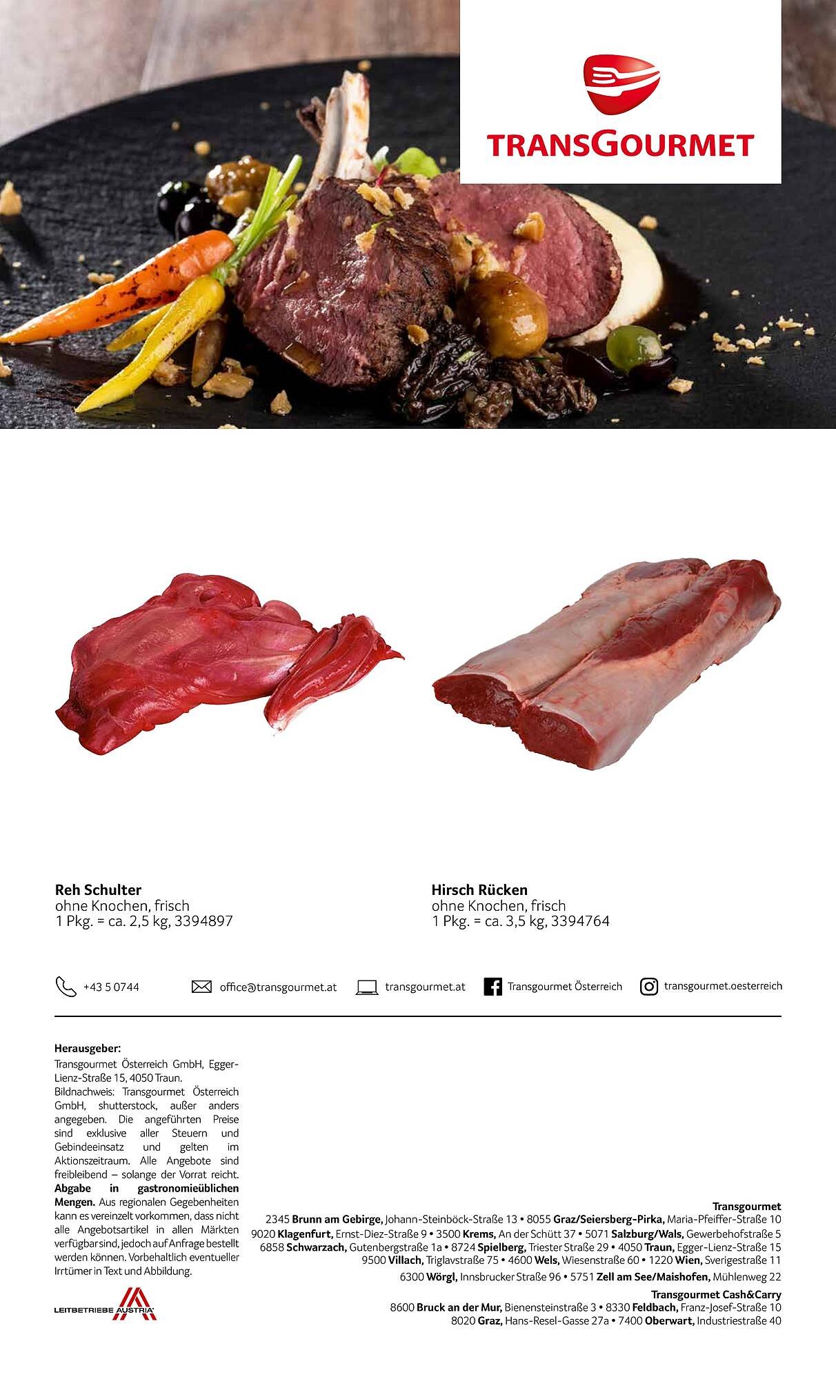 Transgourmet Flugblatt