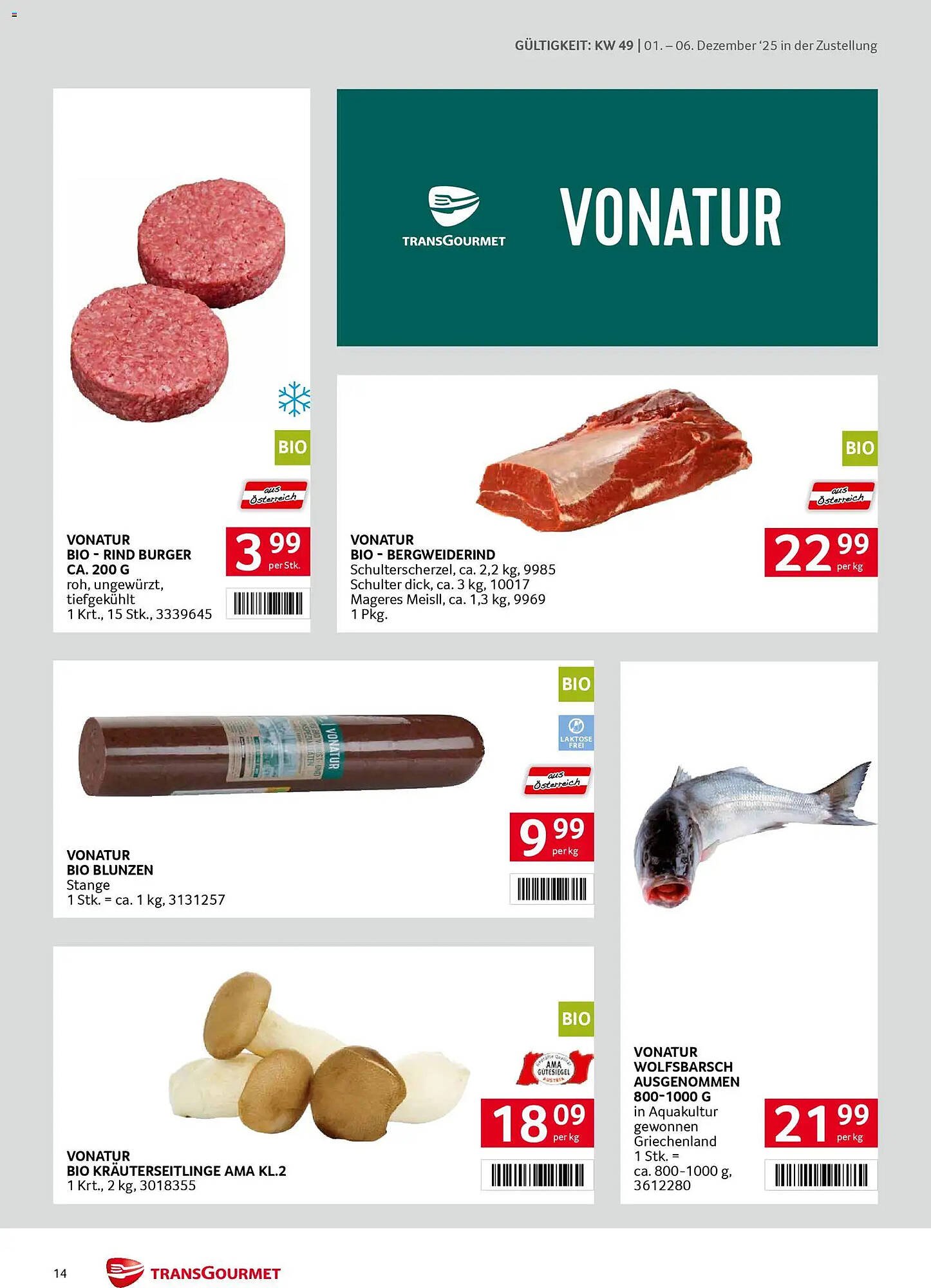 Transgourmet Flugblatt