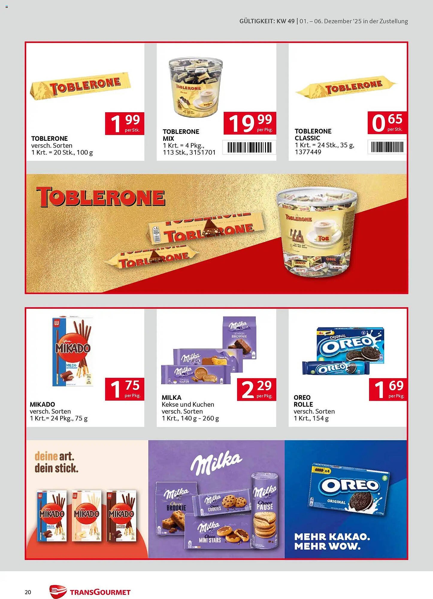 Transgourmet Flugblatt