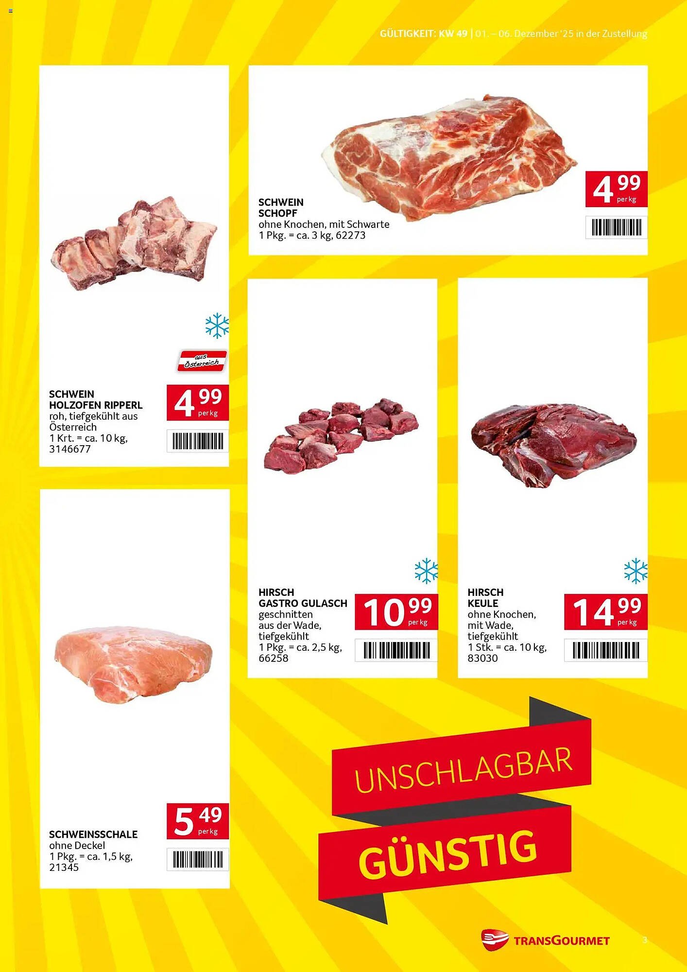 Transgourmet Flugblatt