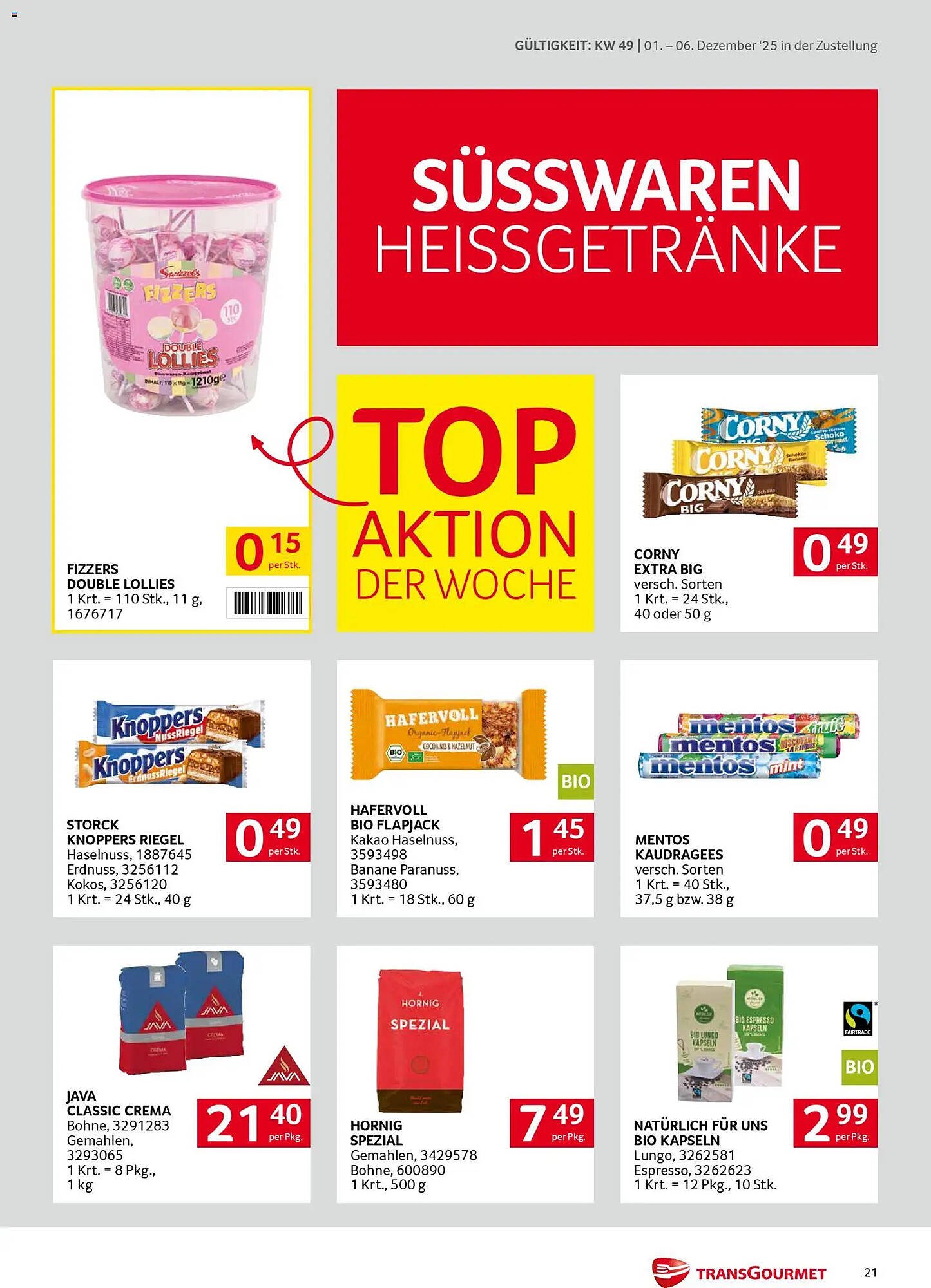 Transgourmet Flugblatt