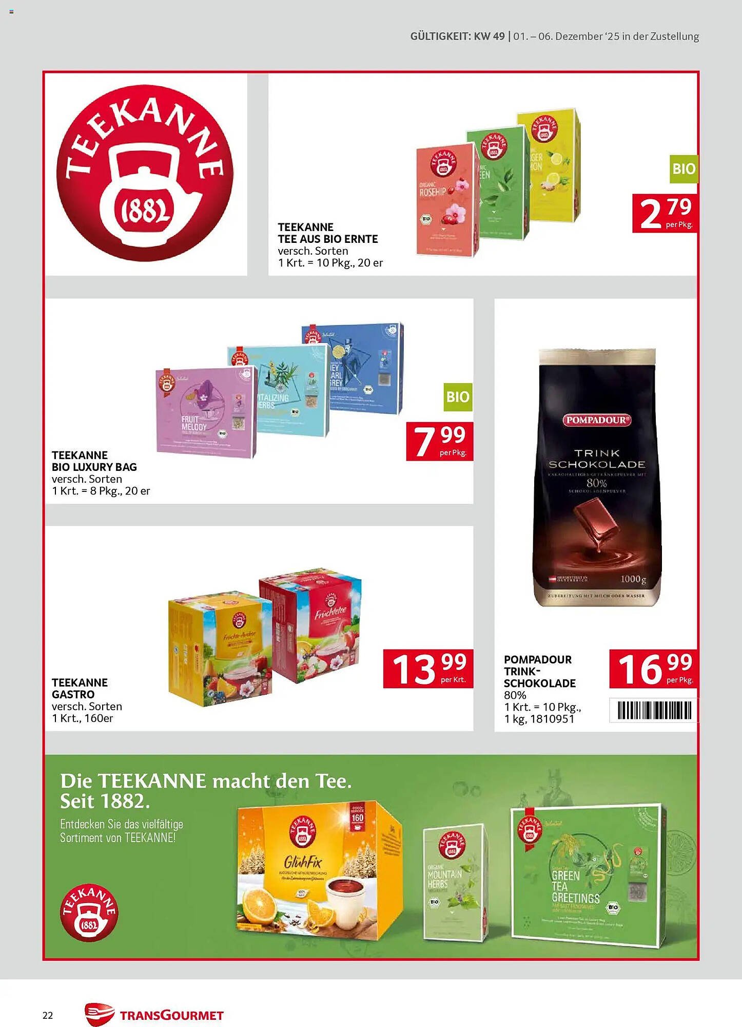 Transgourmet Flugblatt