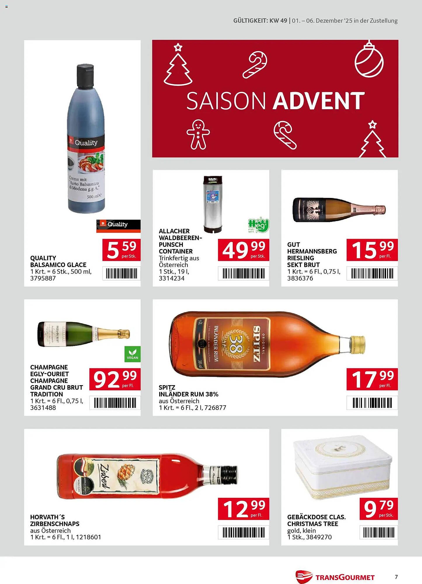 Transgourmet Flugblatt