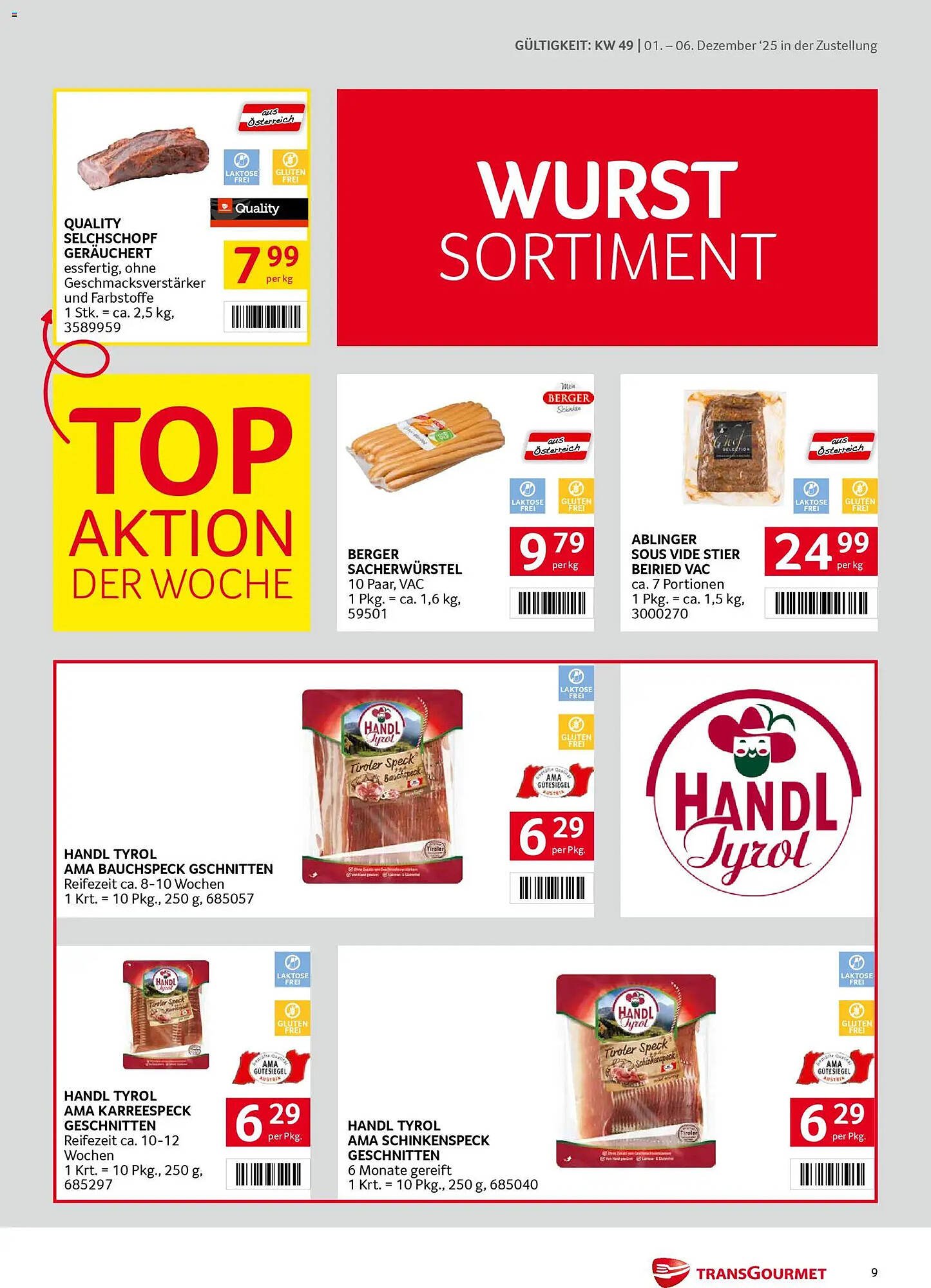 Transgourmet Flugblatt