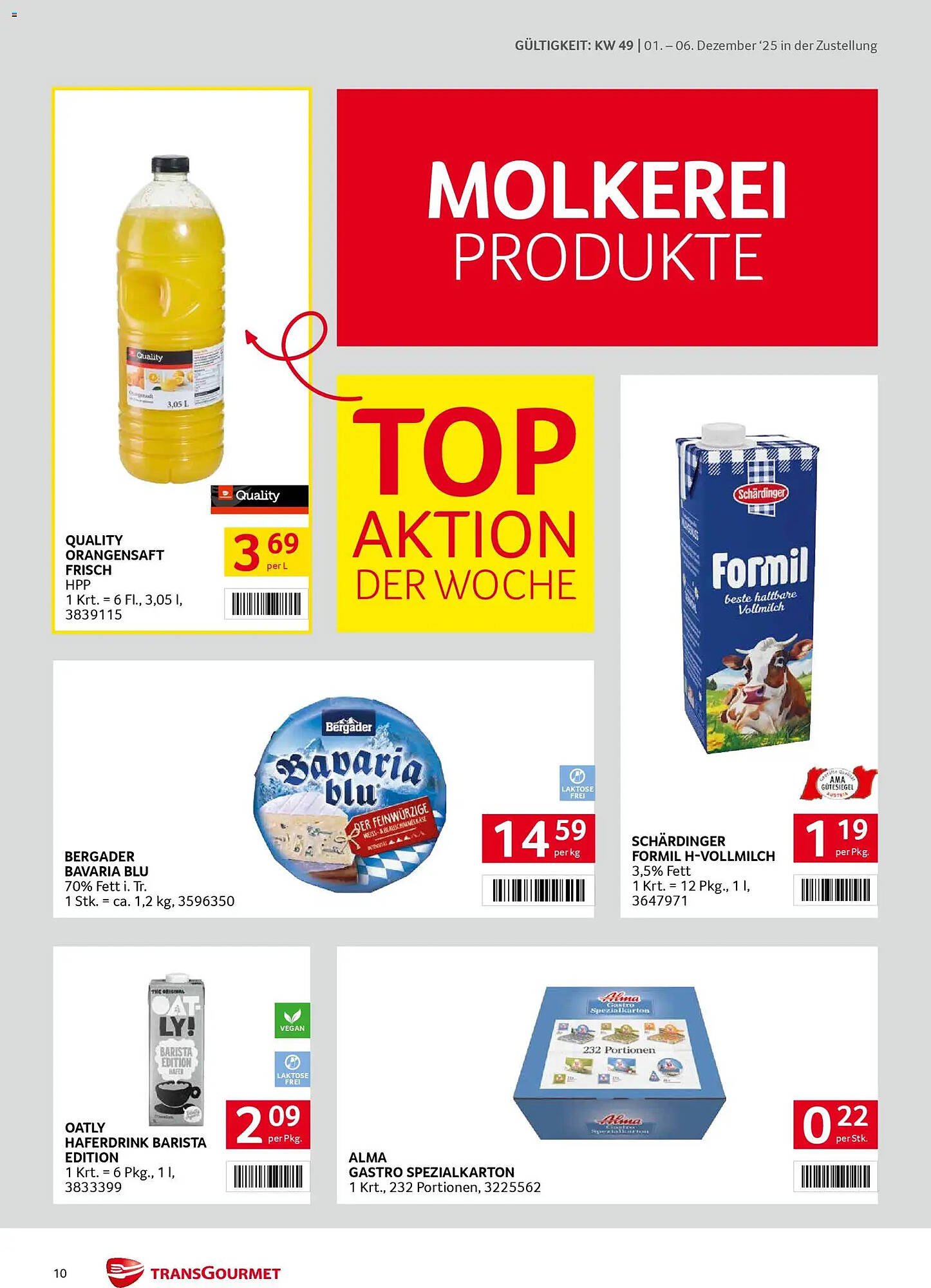 Transgourmet Flugblatt