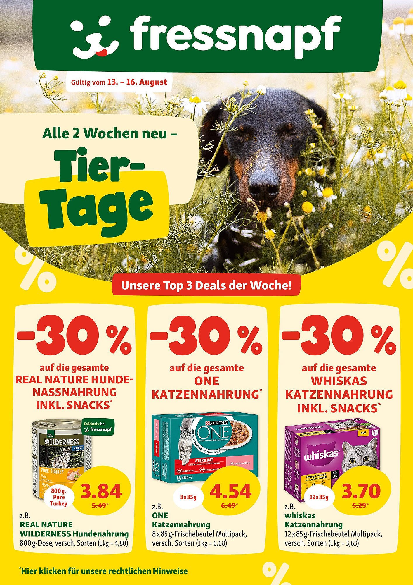 Fressnapf Flugblatt (2025-08-13 - 2025-08-16) | 1