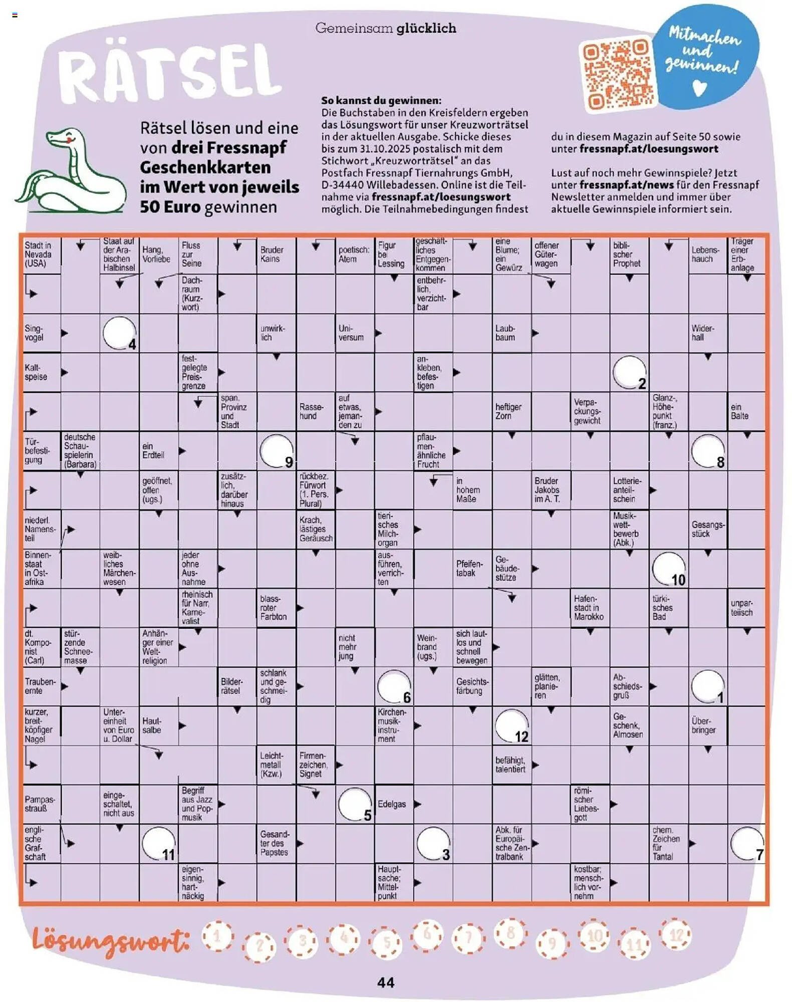 Fressnapf Flugblatt (2025-09-01 - 2025-10-31)
