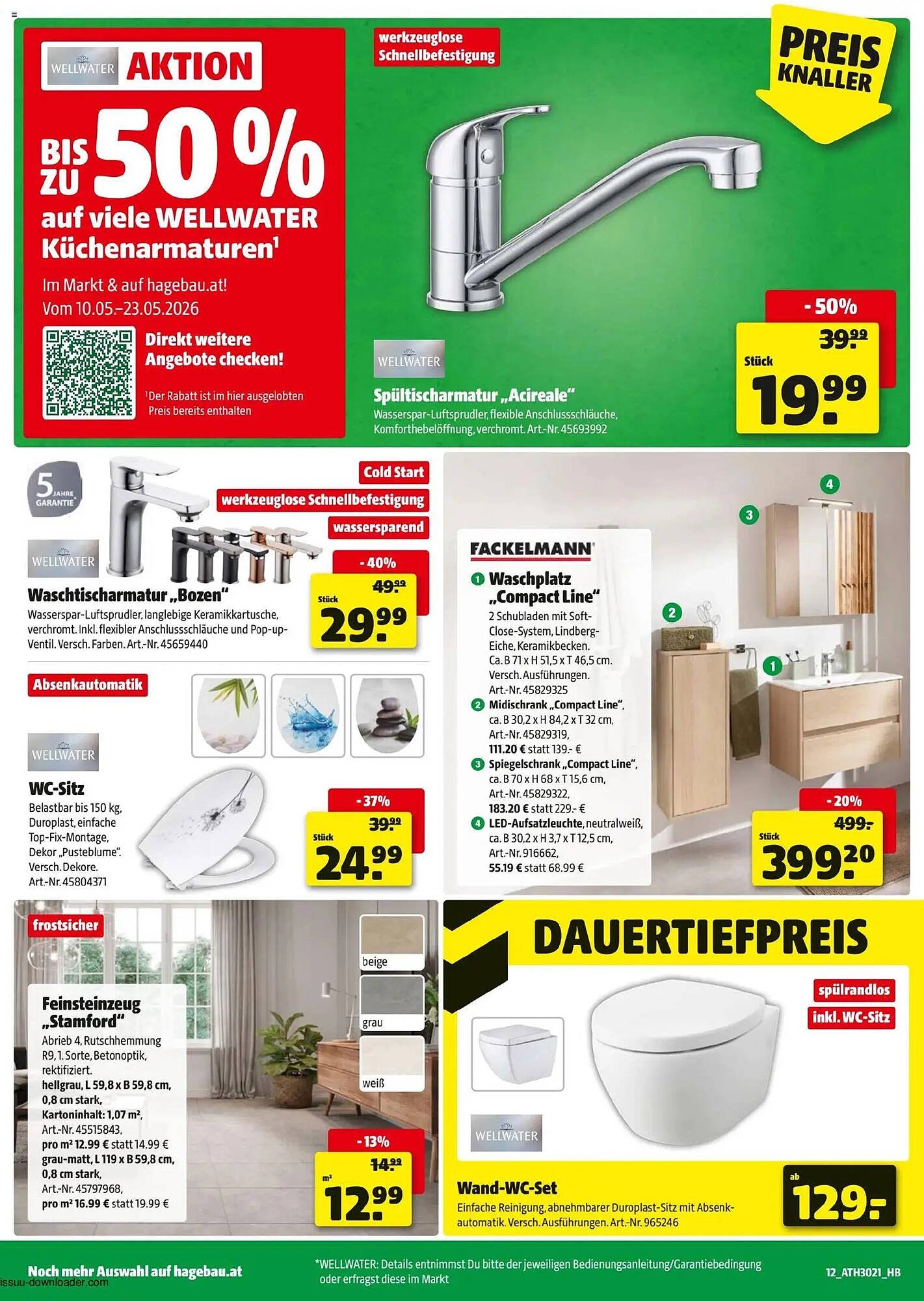 Hagebau Flugblatt