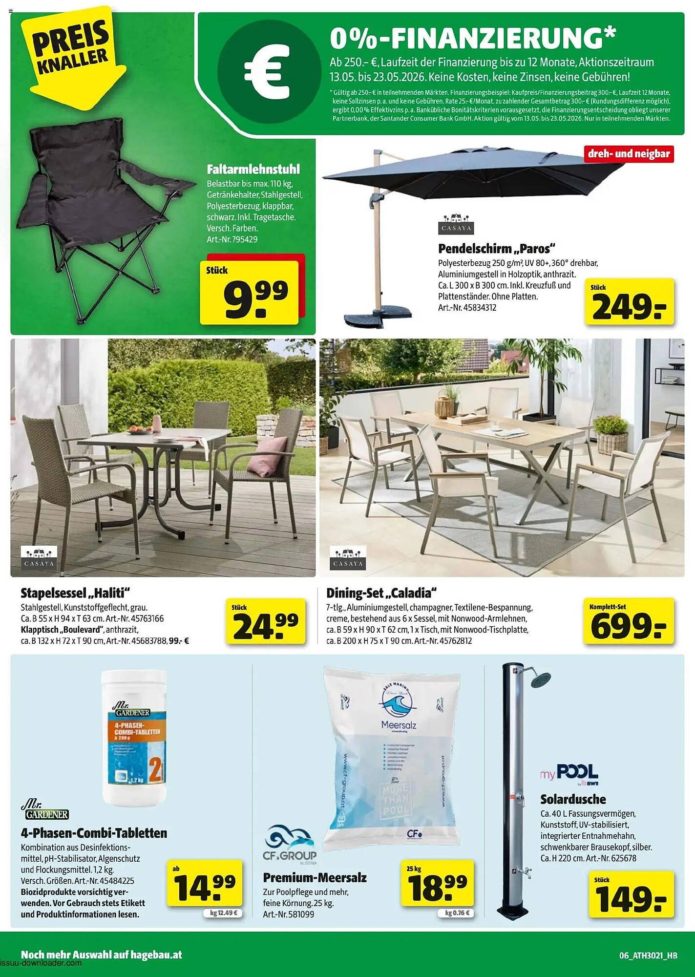 Hagebau Flugblatt
