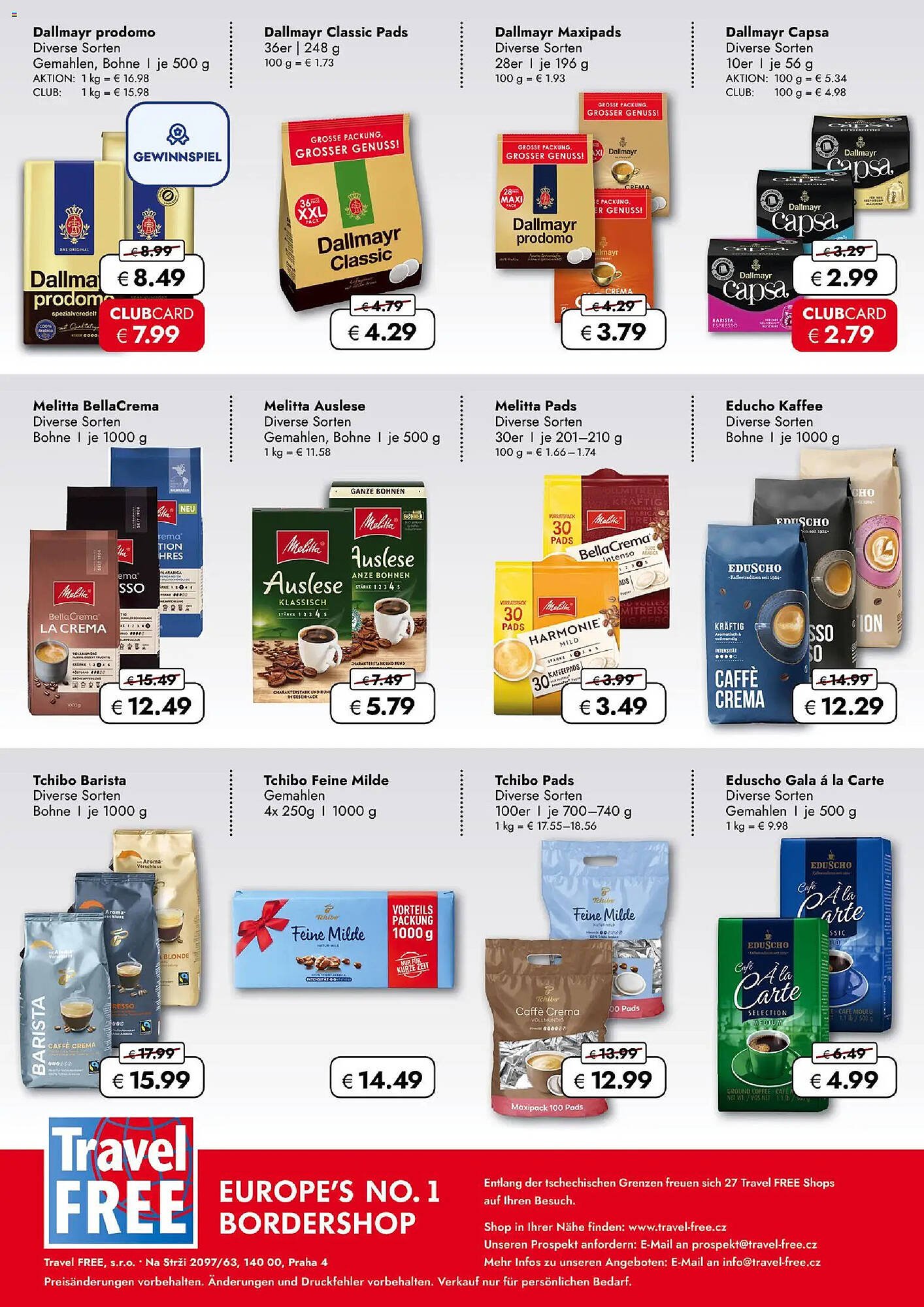 Travel FREE Prospekt