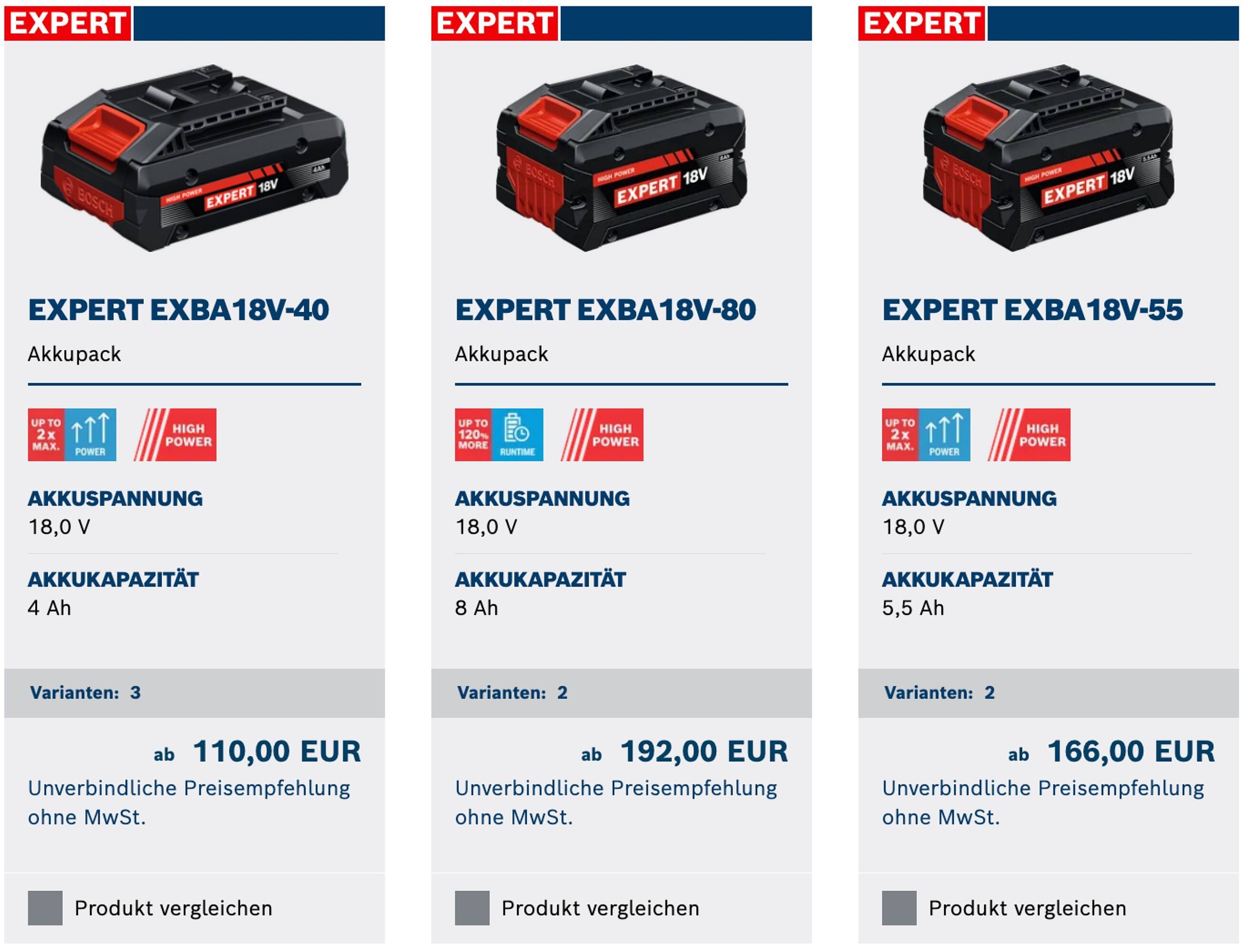 Bosch Professional Flugblatt