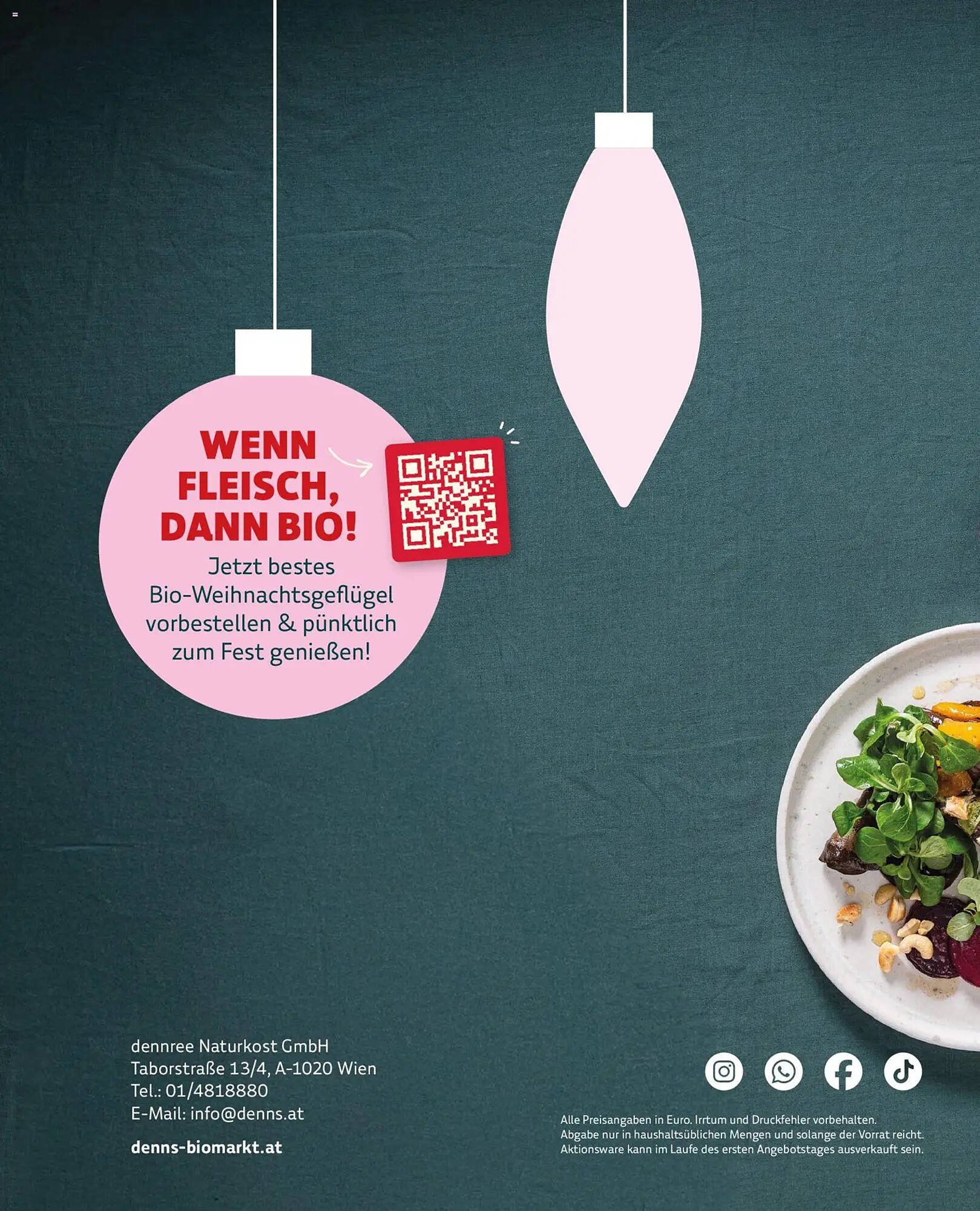 Denn&#039;s Biomarkt Flugblatt