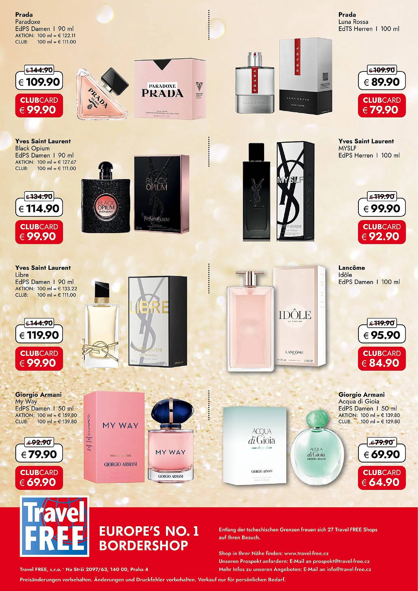 Travel FREE Prospekt