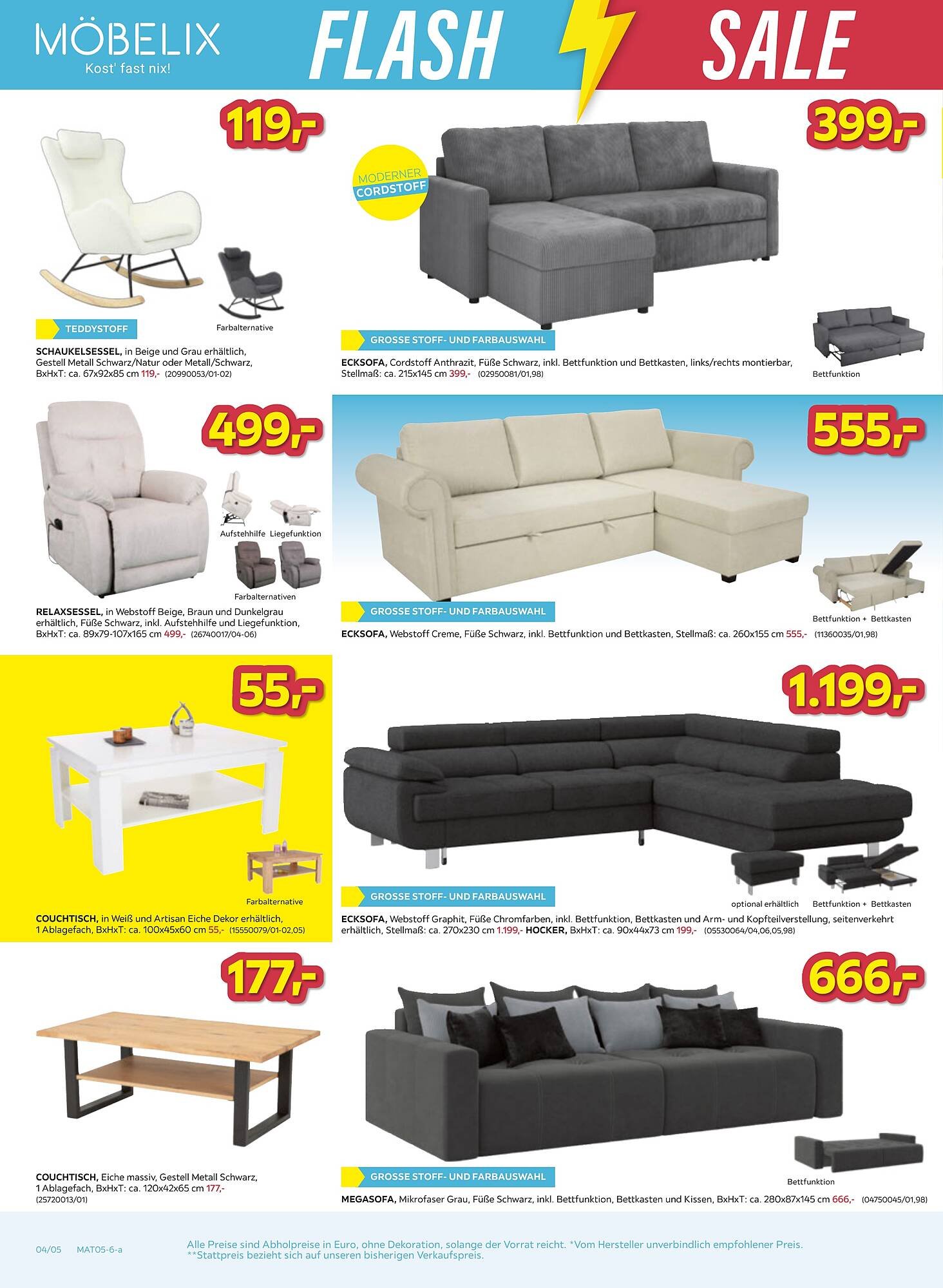 Möbelix Prospekt