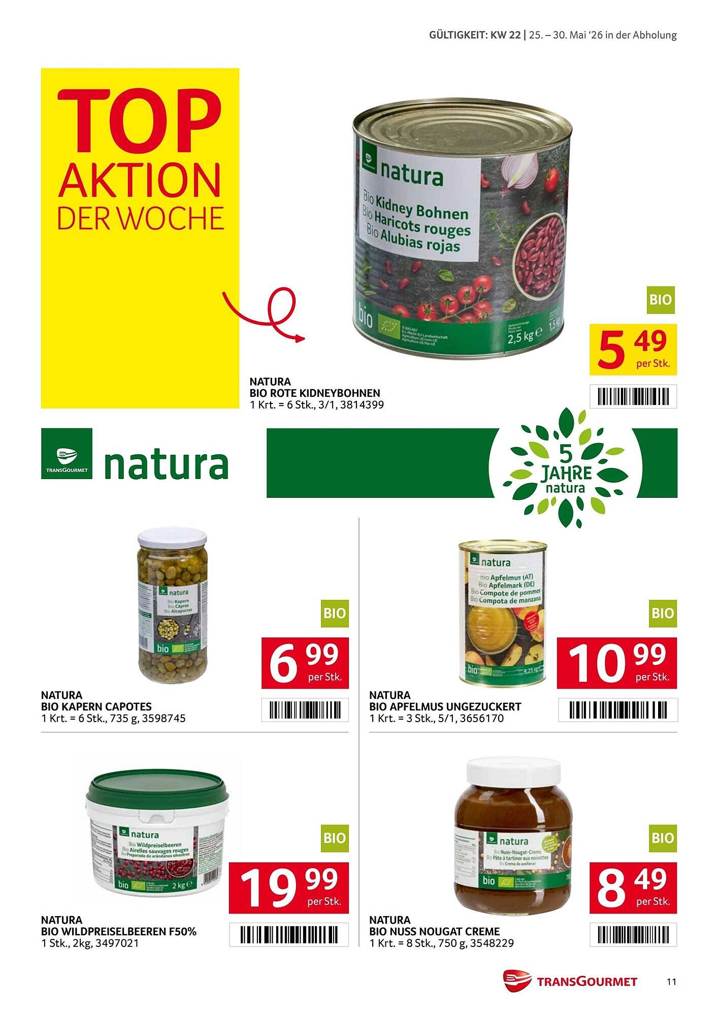 Transgourmet Flugblatt
