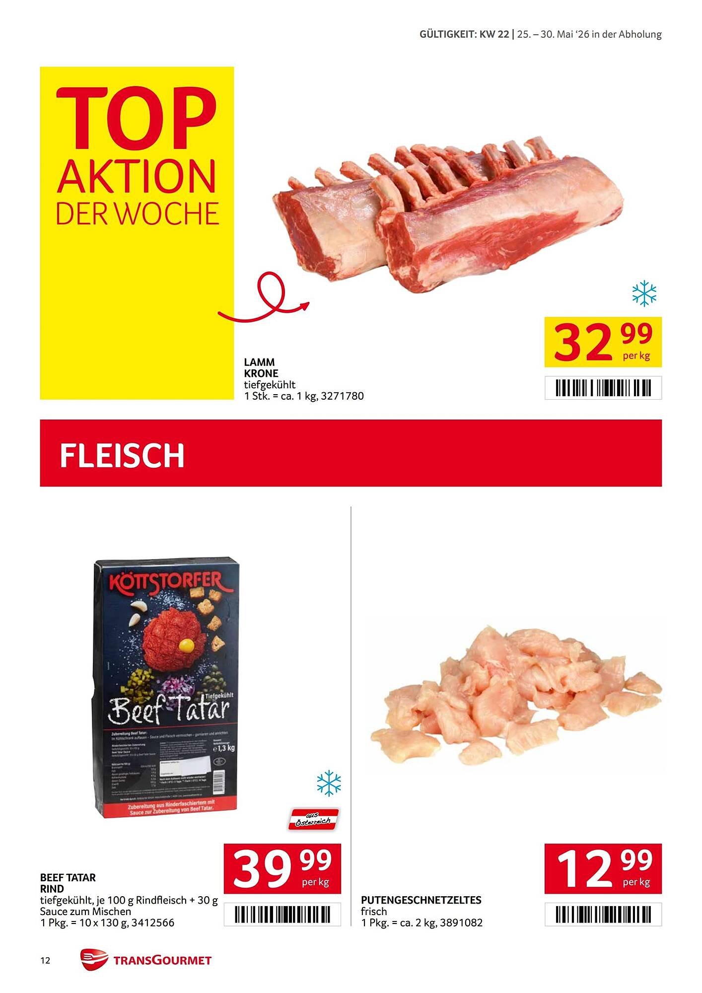 Transgourmet Flugblatt