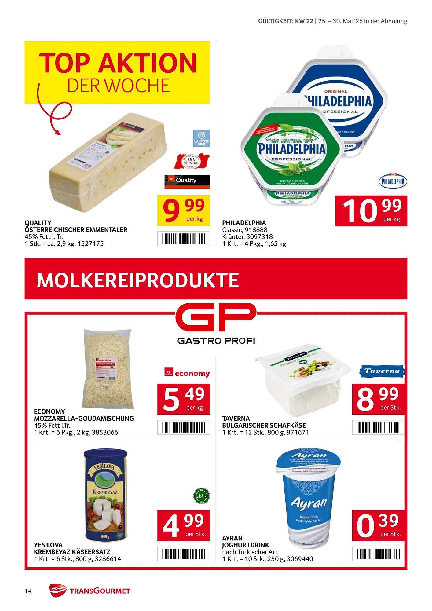 Transgourmet Flugblatt