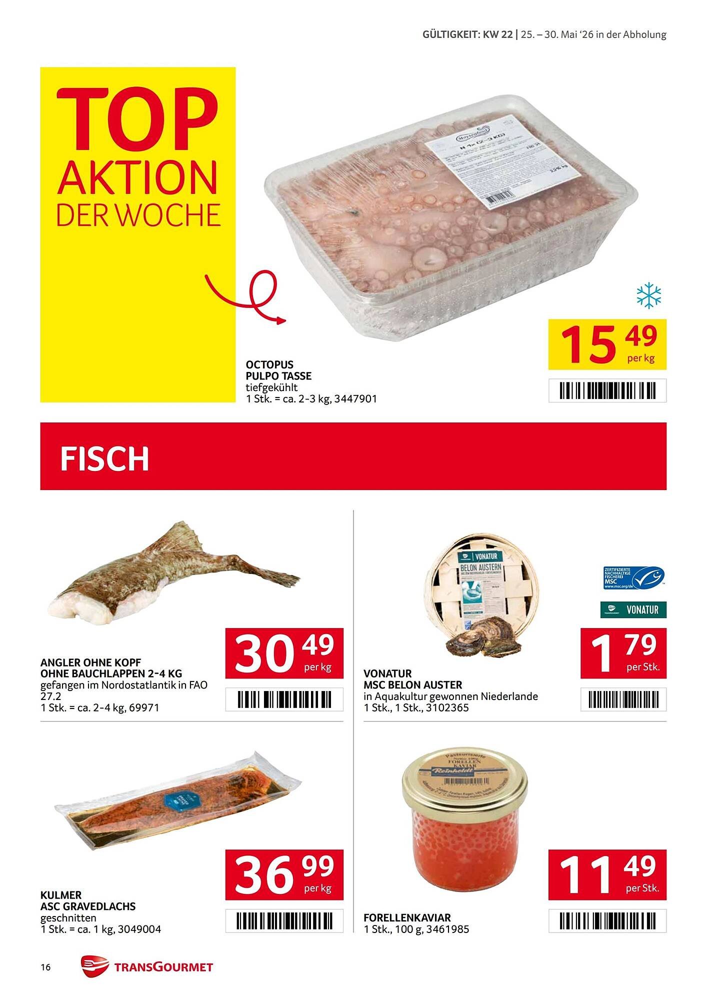 Transgourmet Flugblatt