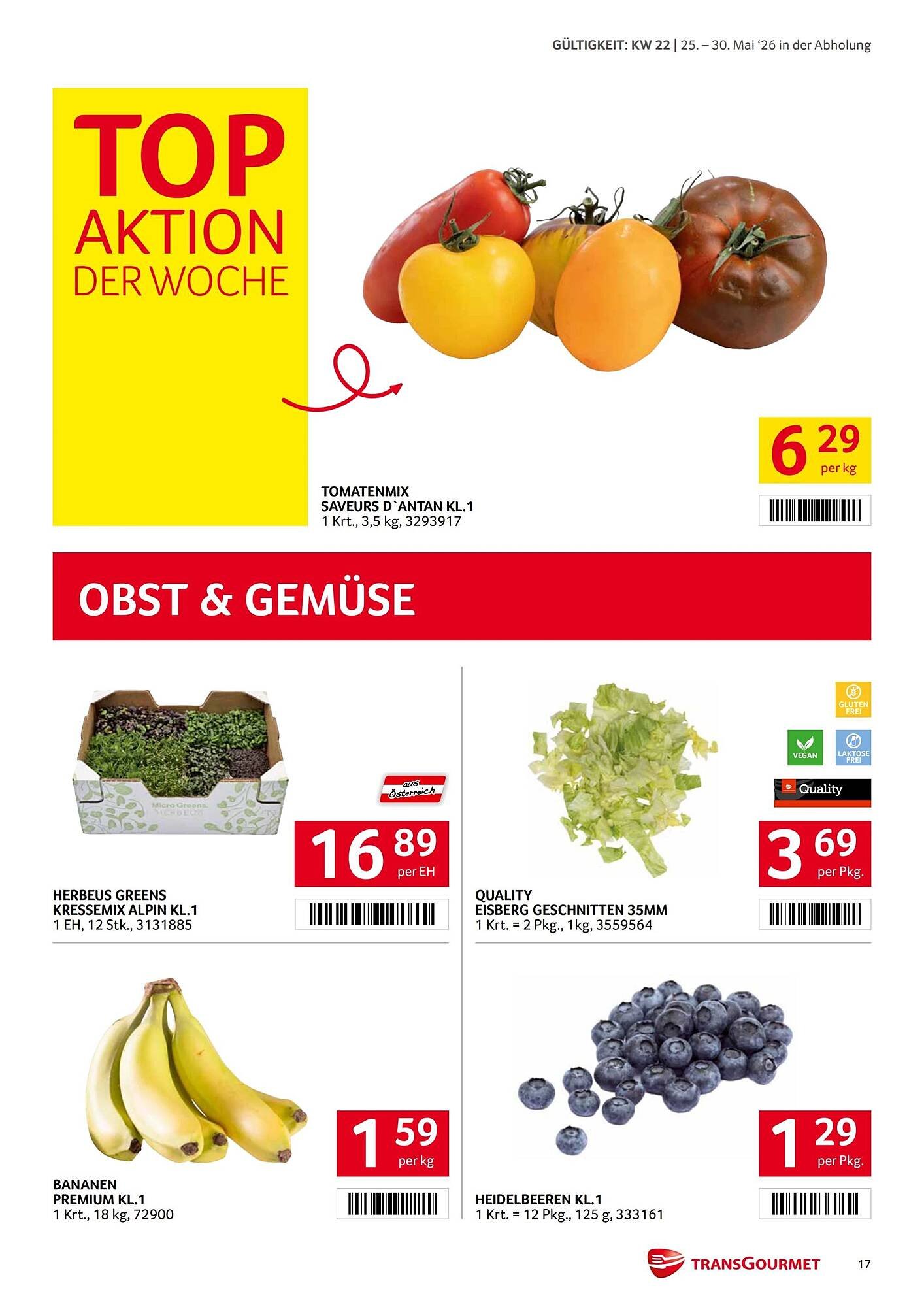 Transgourmet Flugblatt