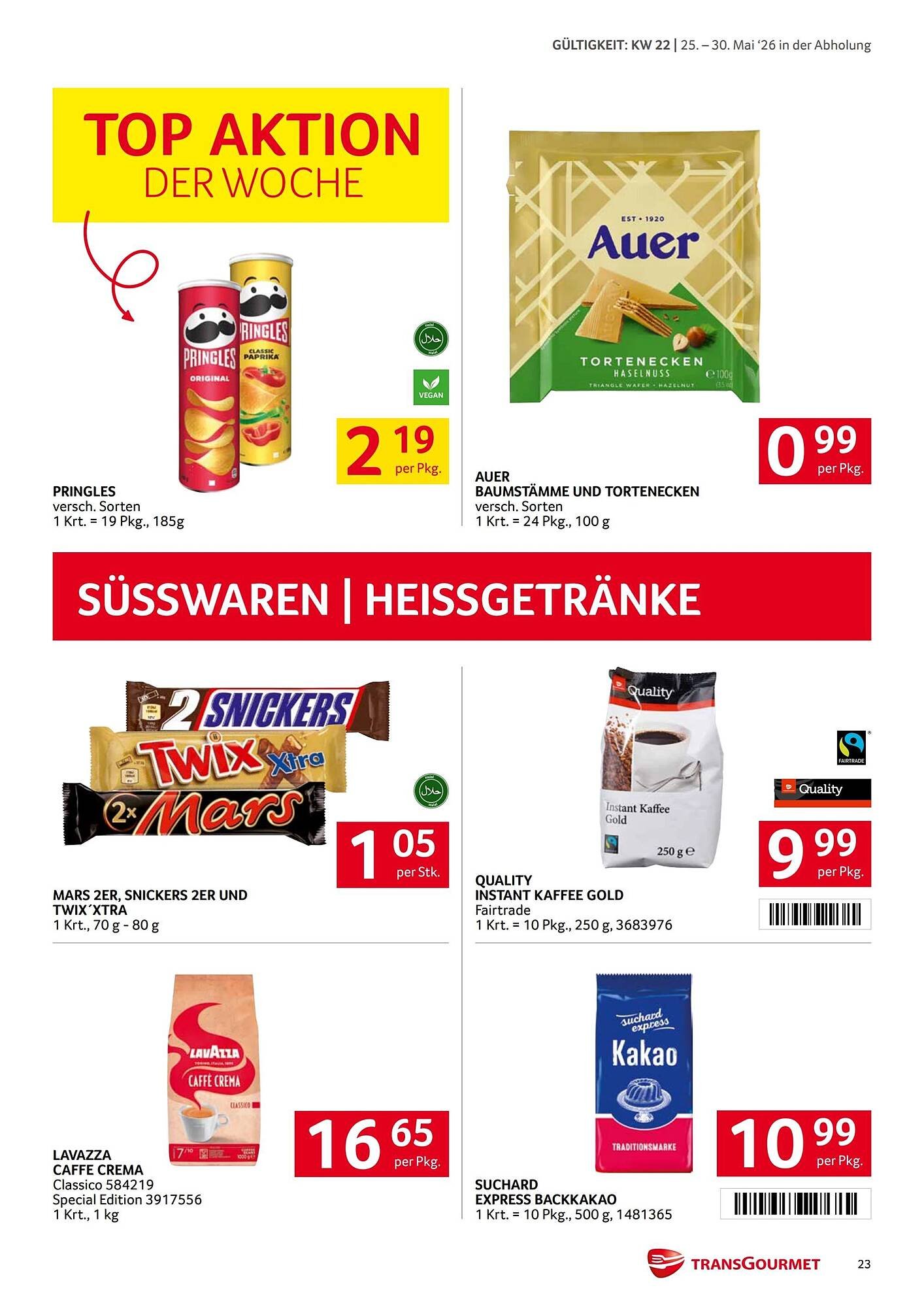 Transgourmet Flugblatt