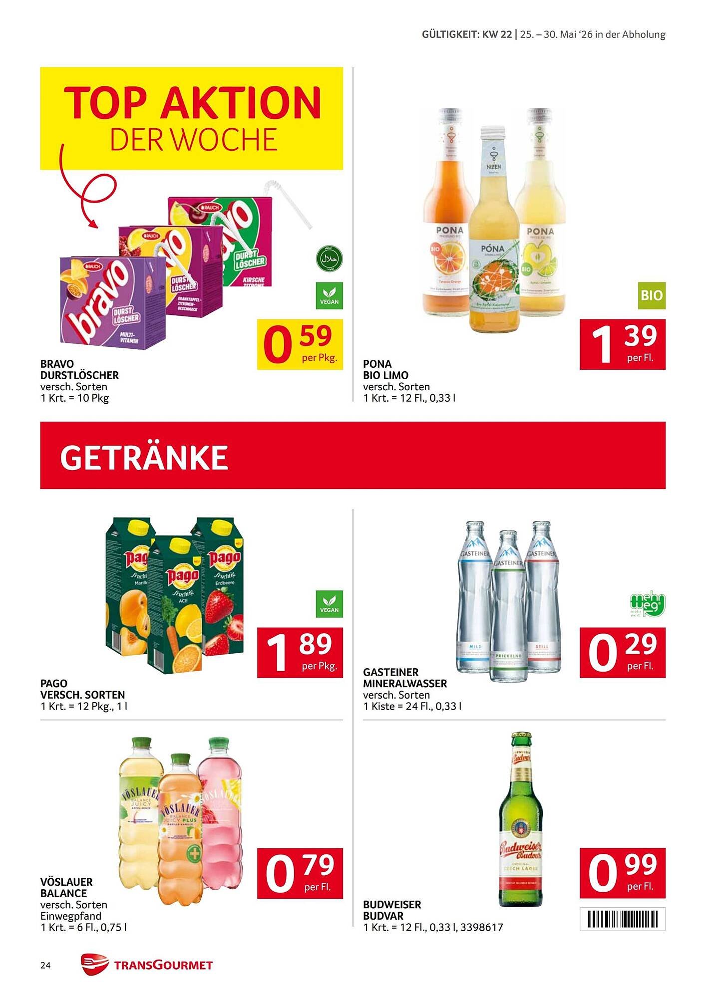 Transgourmet Flugblatt