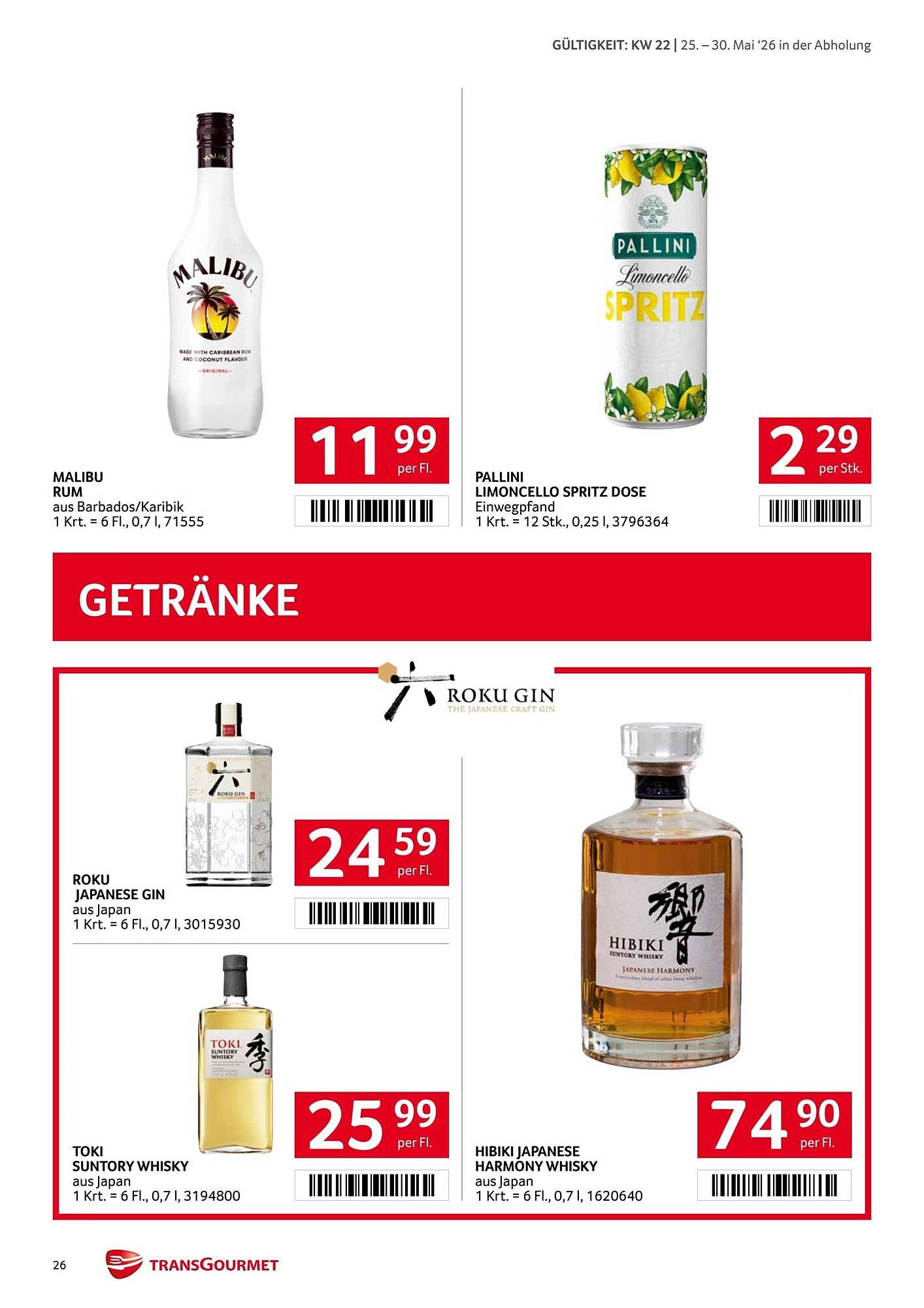 Transgourmet Flugblatt
