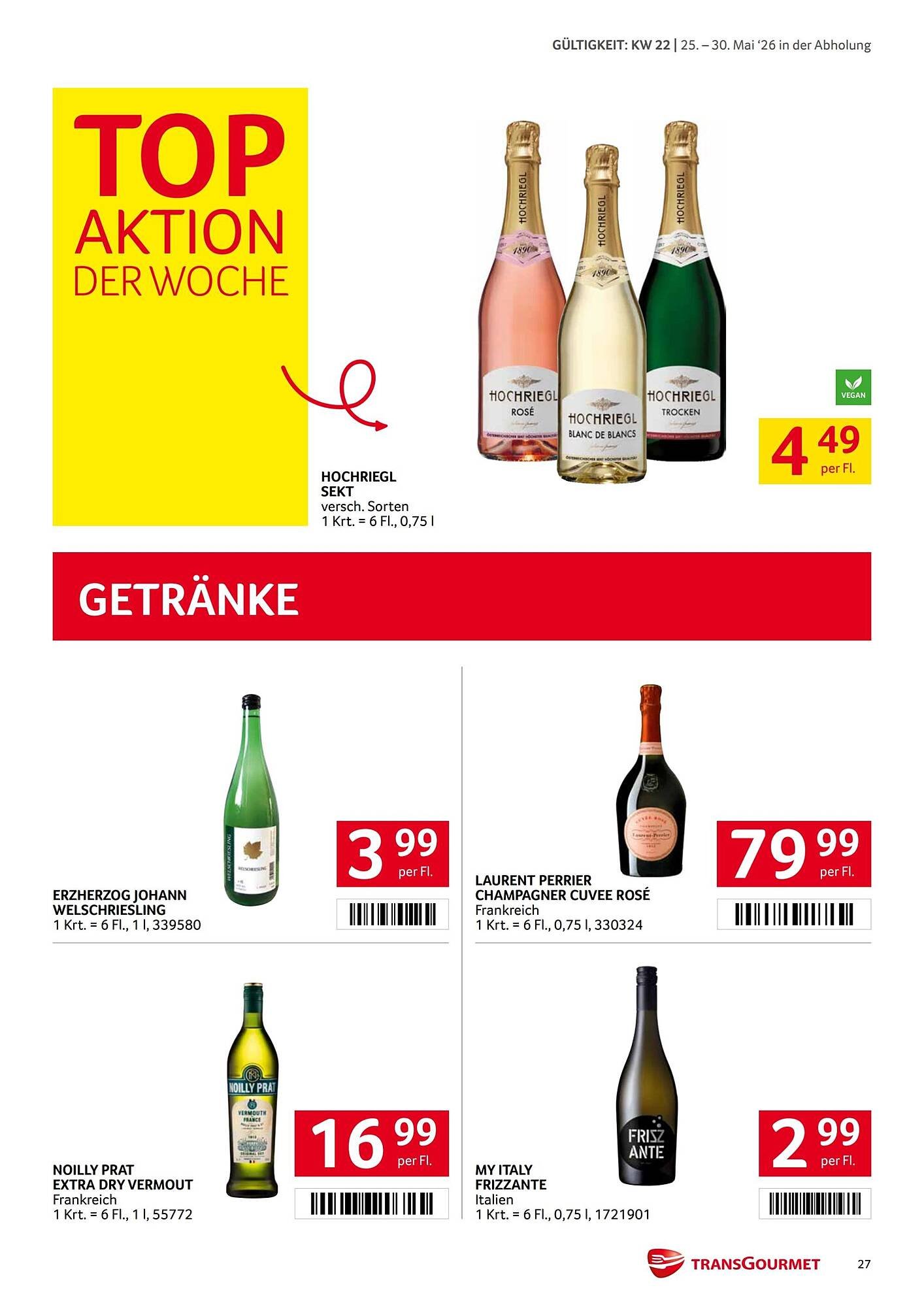 Transgourmet Flugblatt