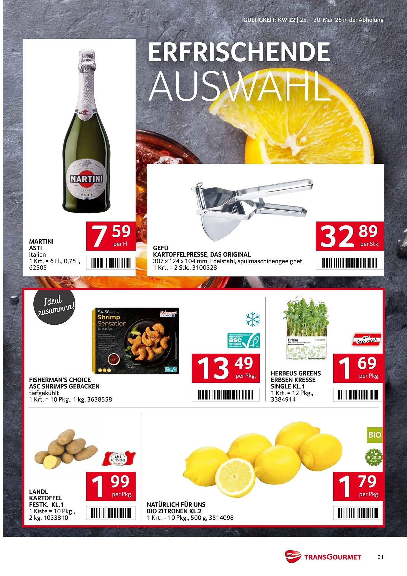 Transgourmet Flugblatt