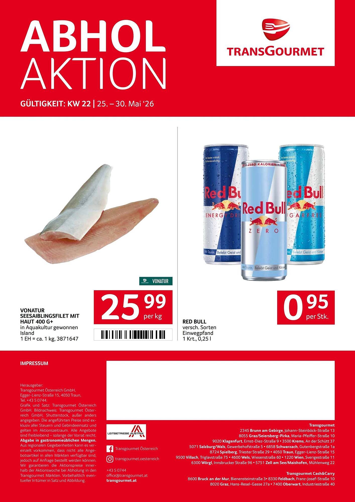 Transgourmet Flugblatt