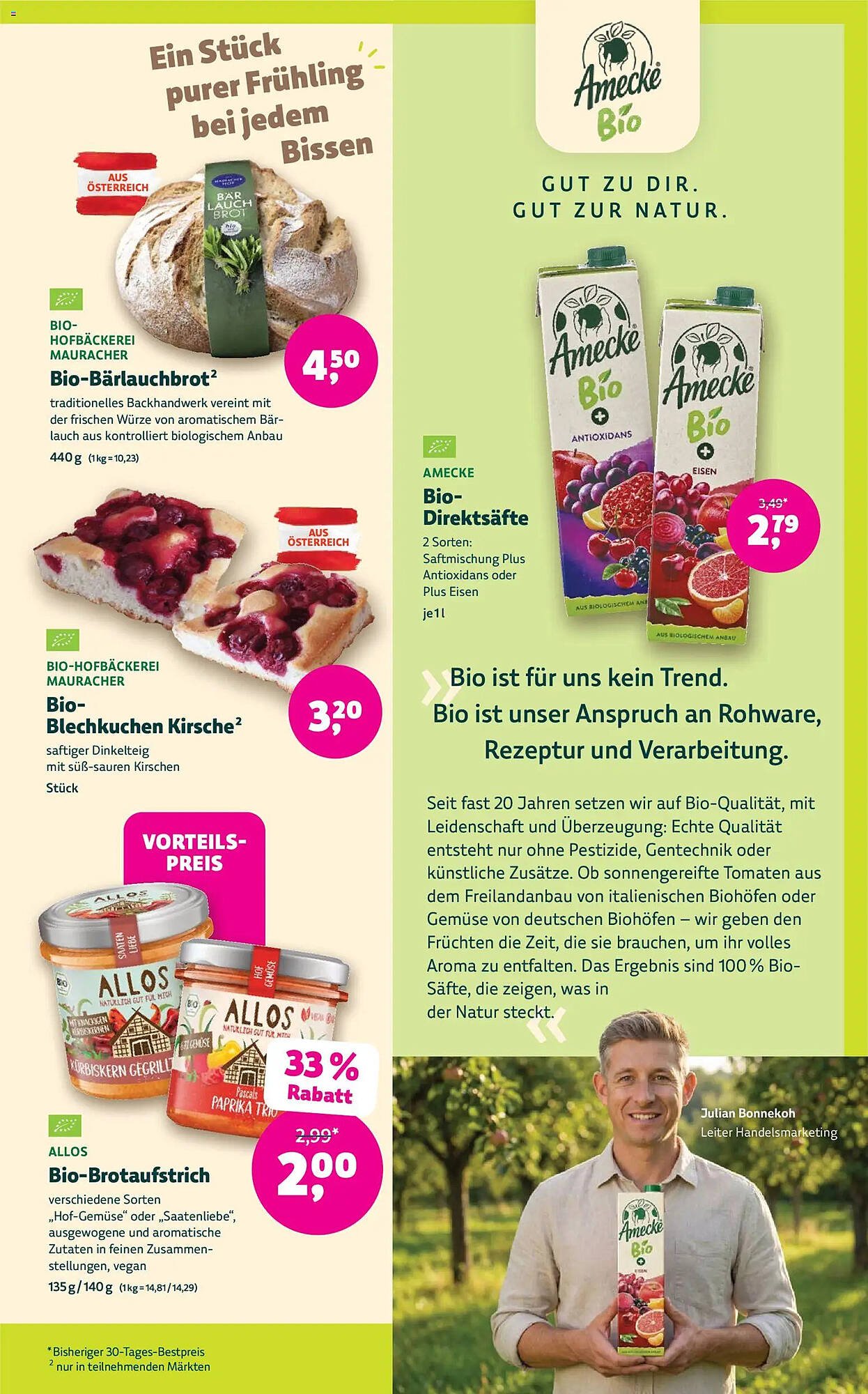 Denn's Biomarkt Flugblatt