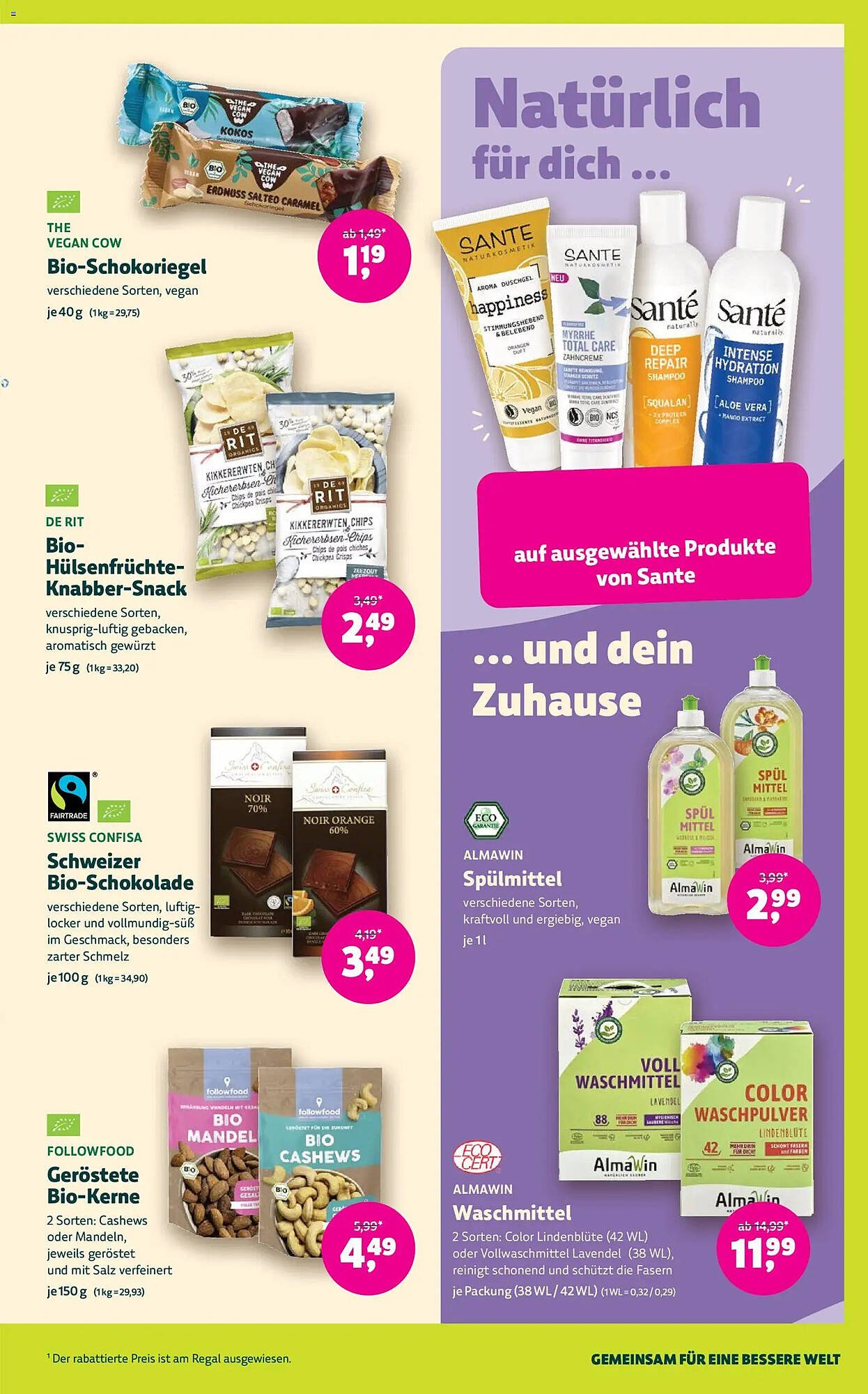 Denn's Biomarkt Flugblatt