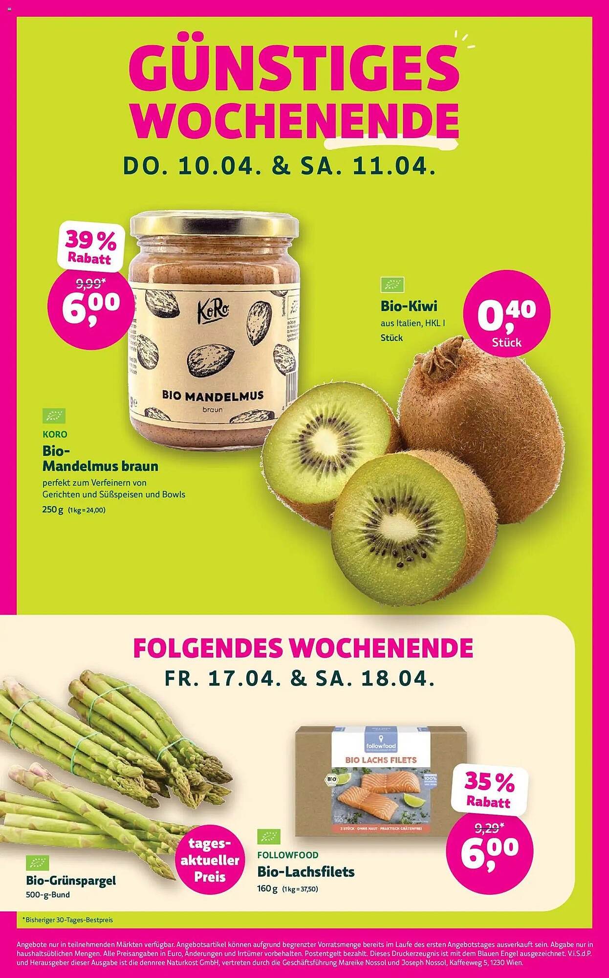 Denn's Biomarkt Flugblatt