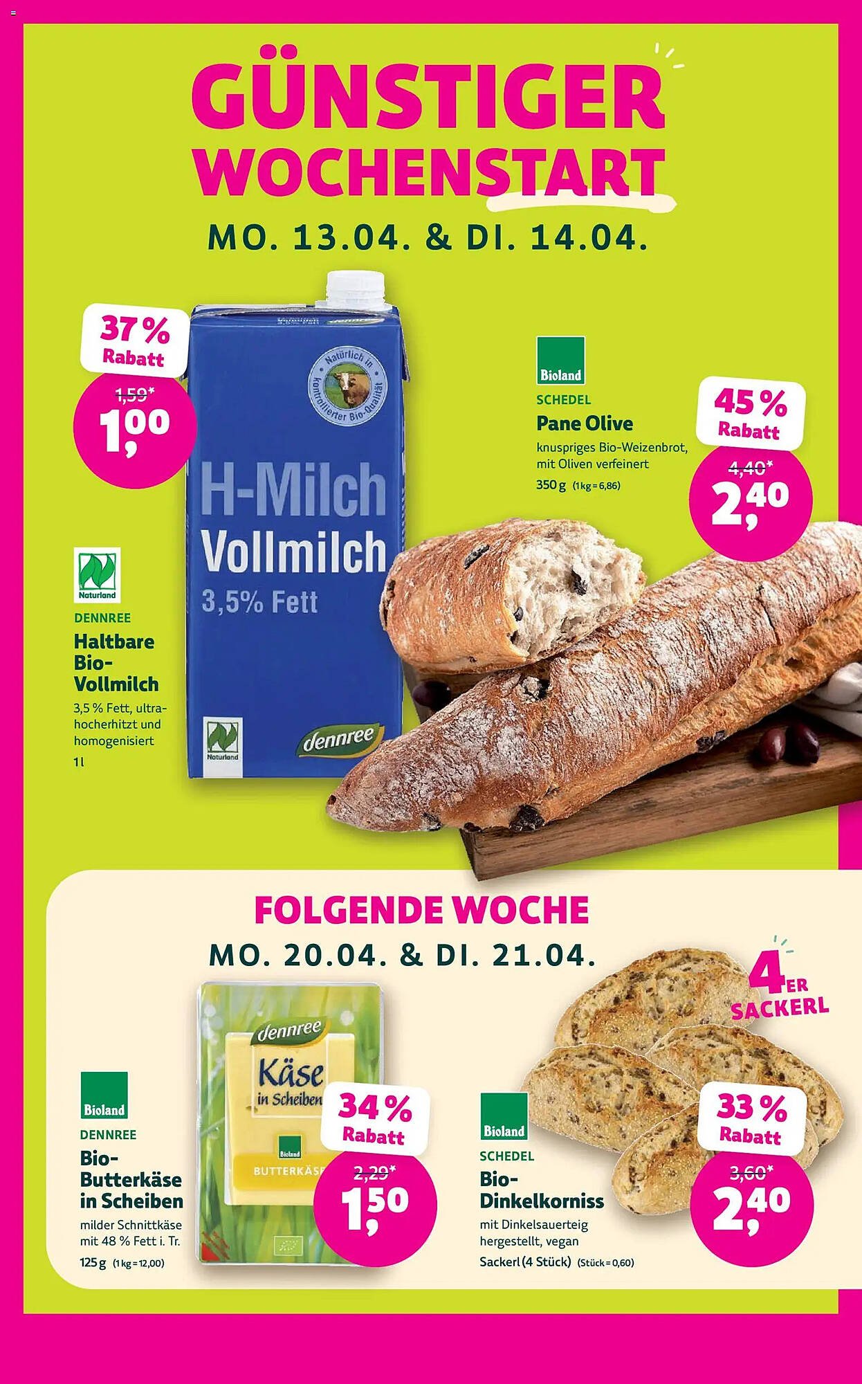 Denn's Biomarkt Flugblatt