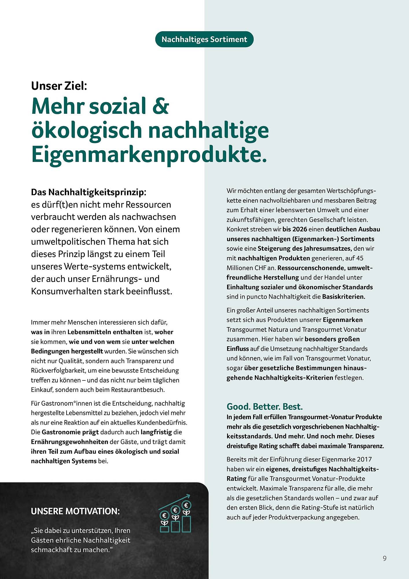 Transgourmet Flugblatt