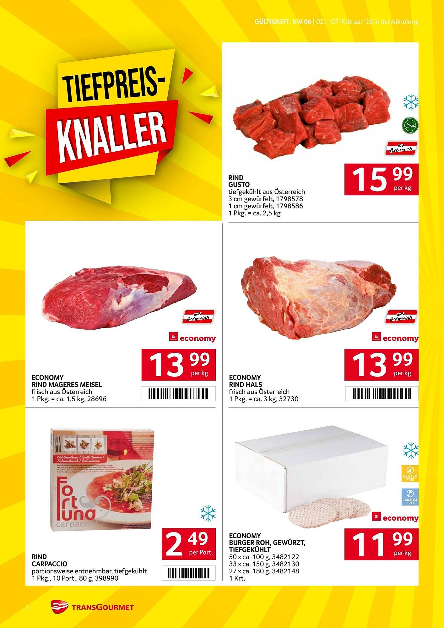 Transgourmet Flugblatt