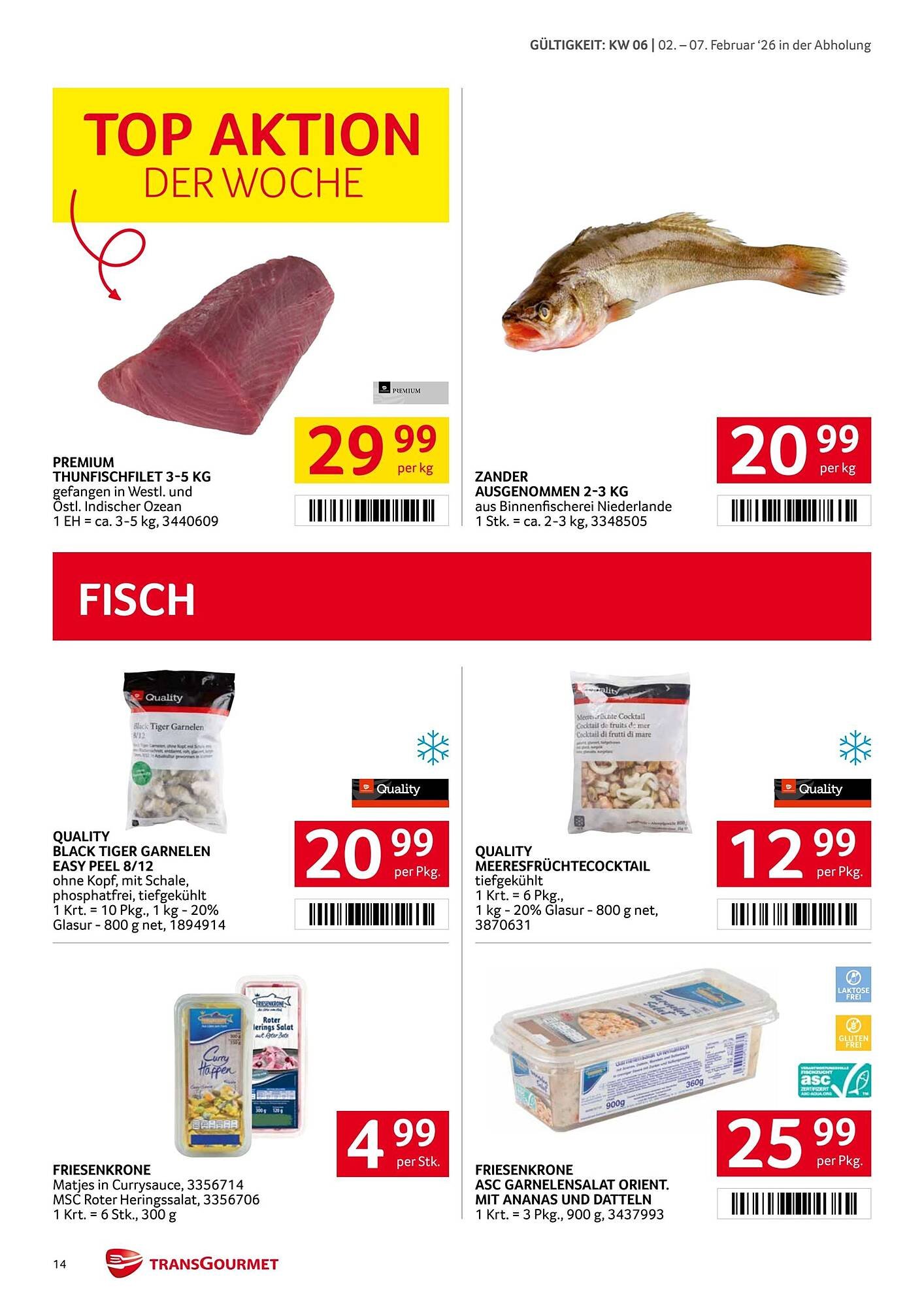 Transgourmet Flugblatt