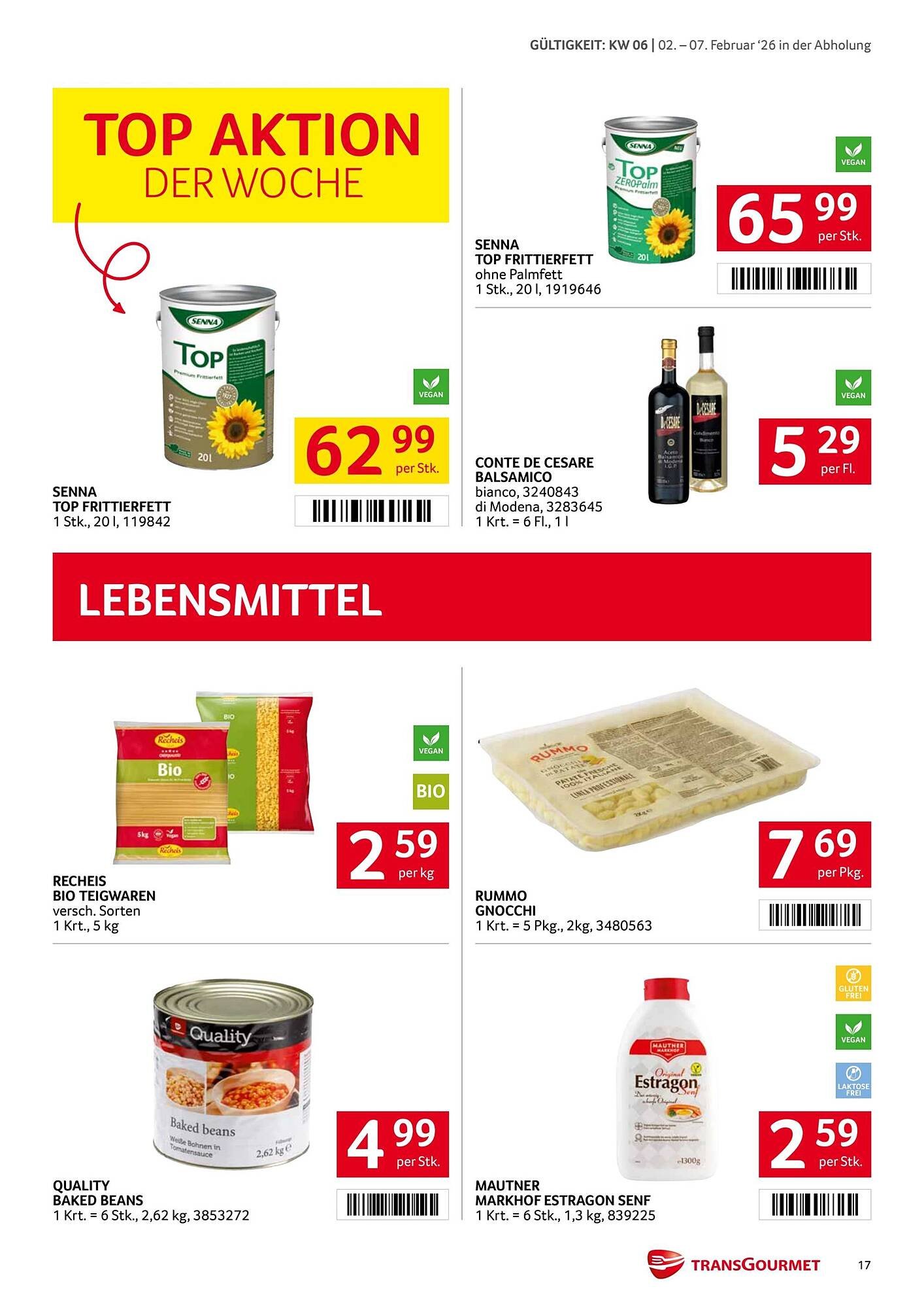 Transgourmet Flugblatt
