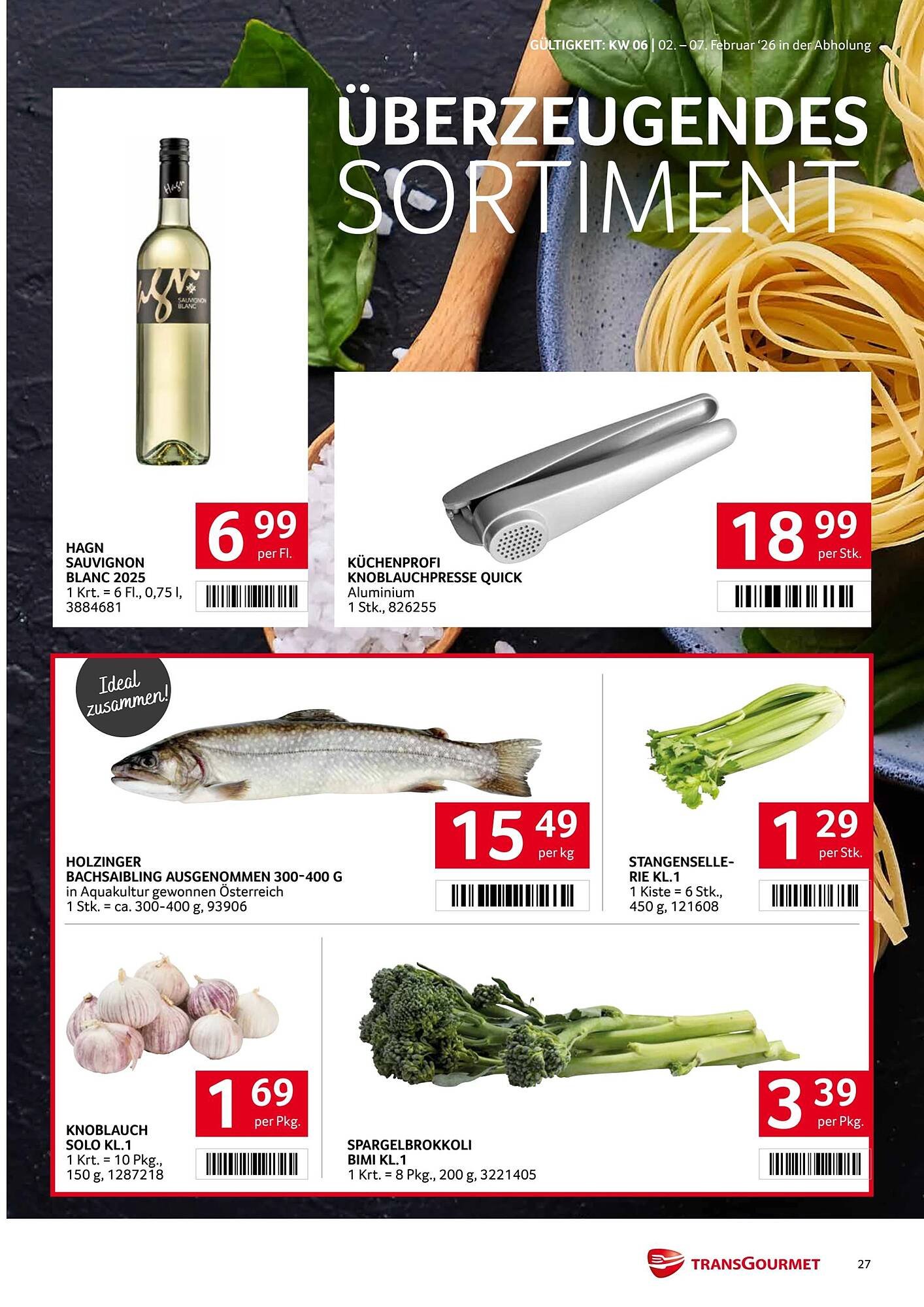Transgourmet Flugblatt