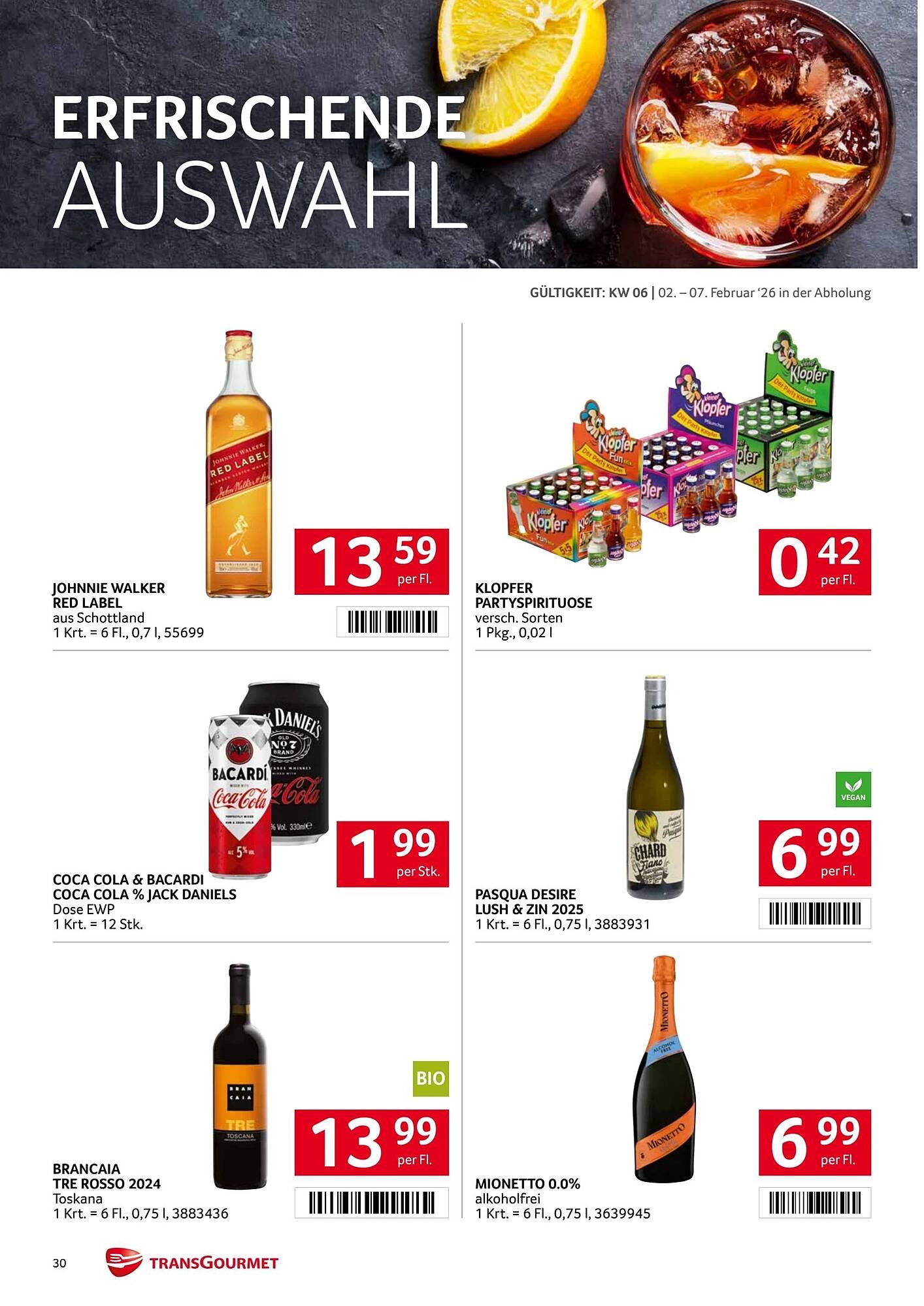 Transgourmet Flugblatt