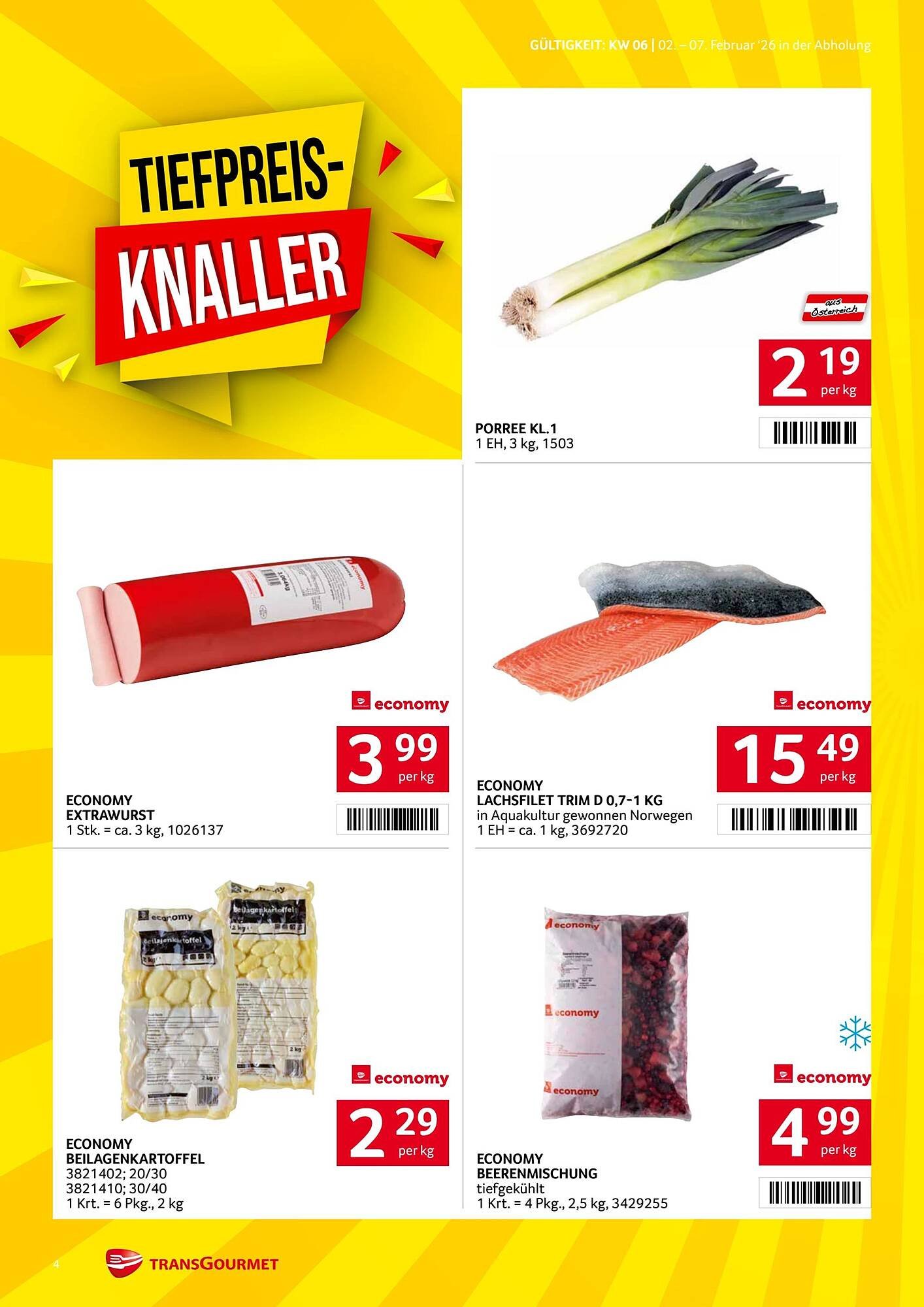 Transgourmet Flugblatt