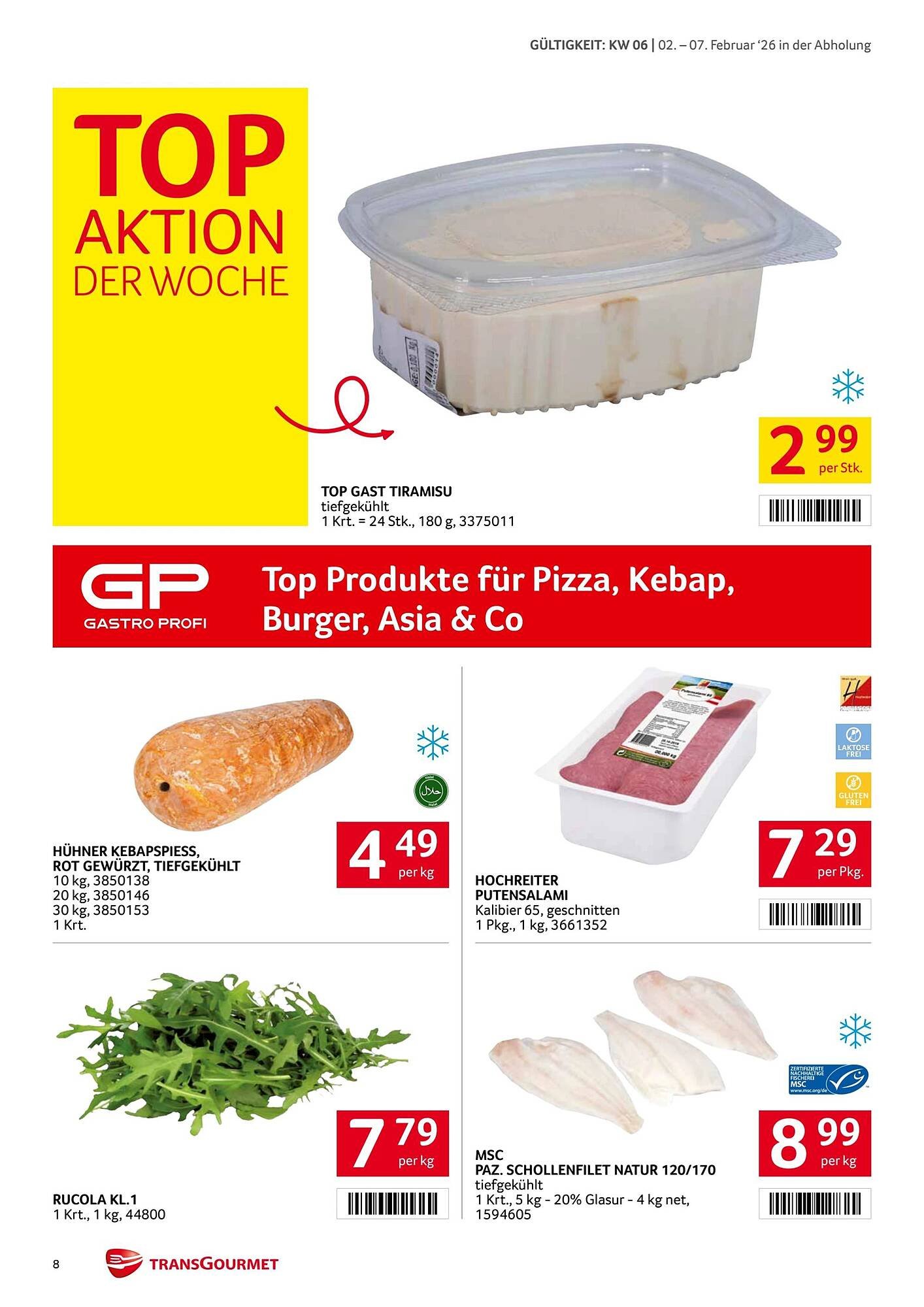 Transgourmet Flugblatt