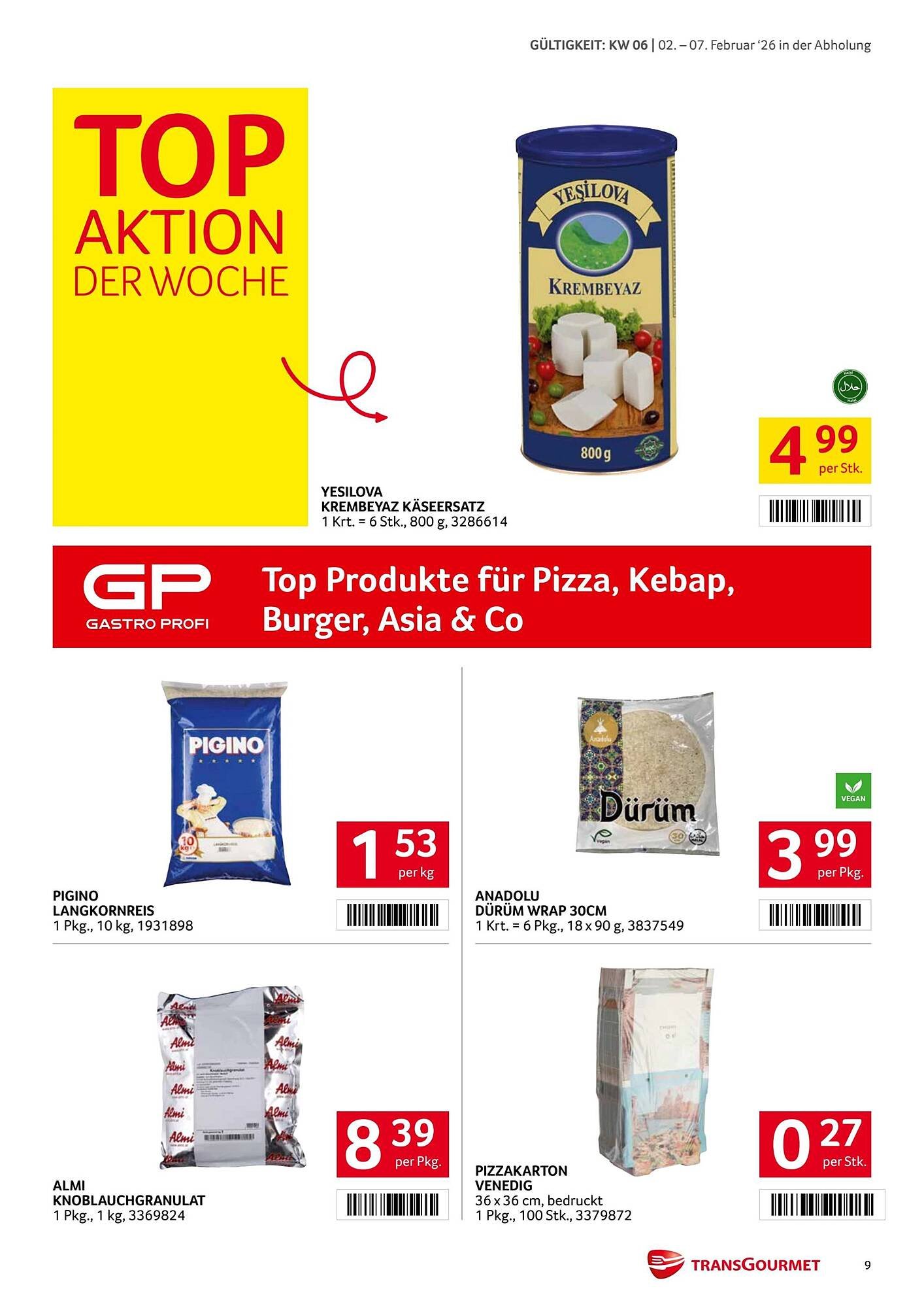 Transgourmet Flugblatt