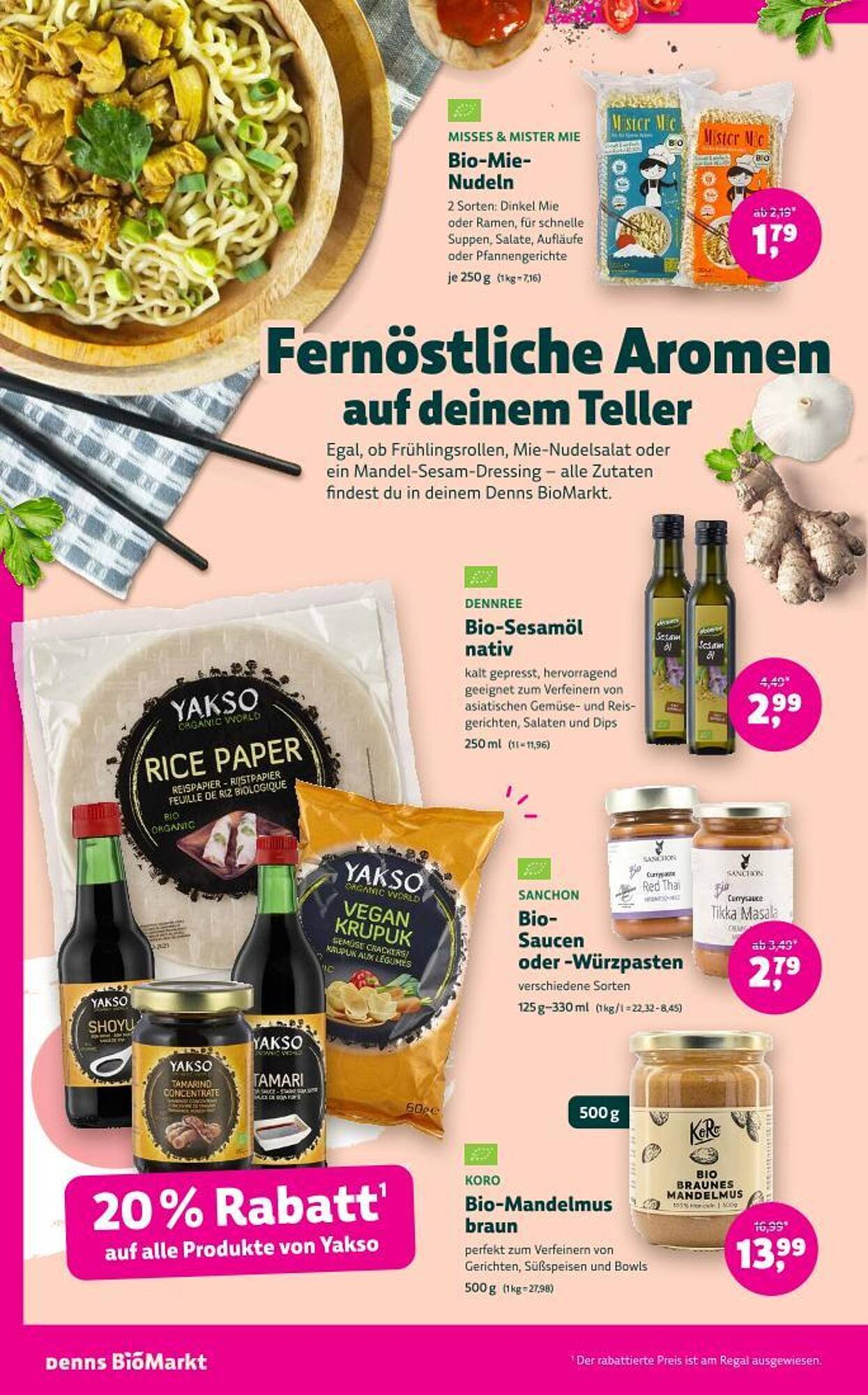 Denn's Biomarkt Flugblatt