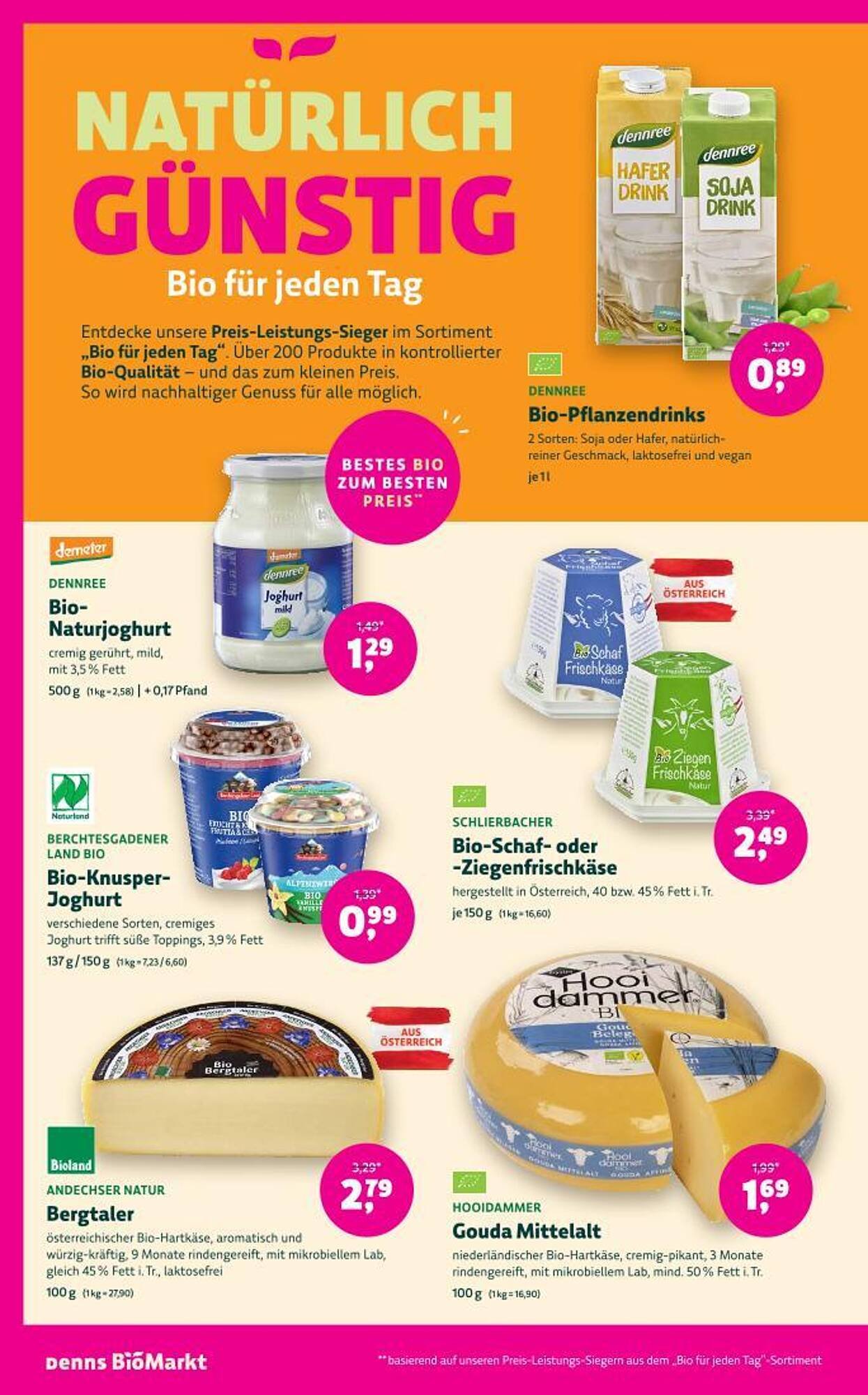 Denn's Biomarkt Flugblatt