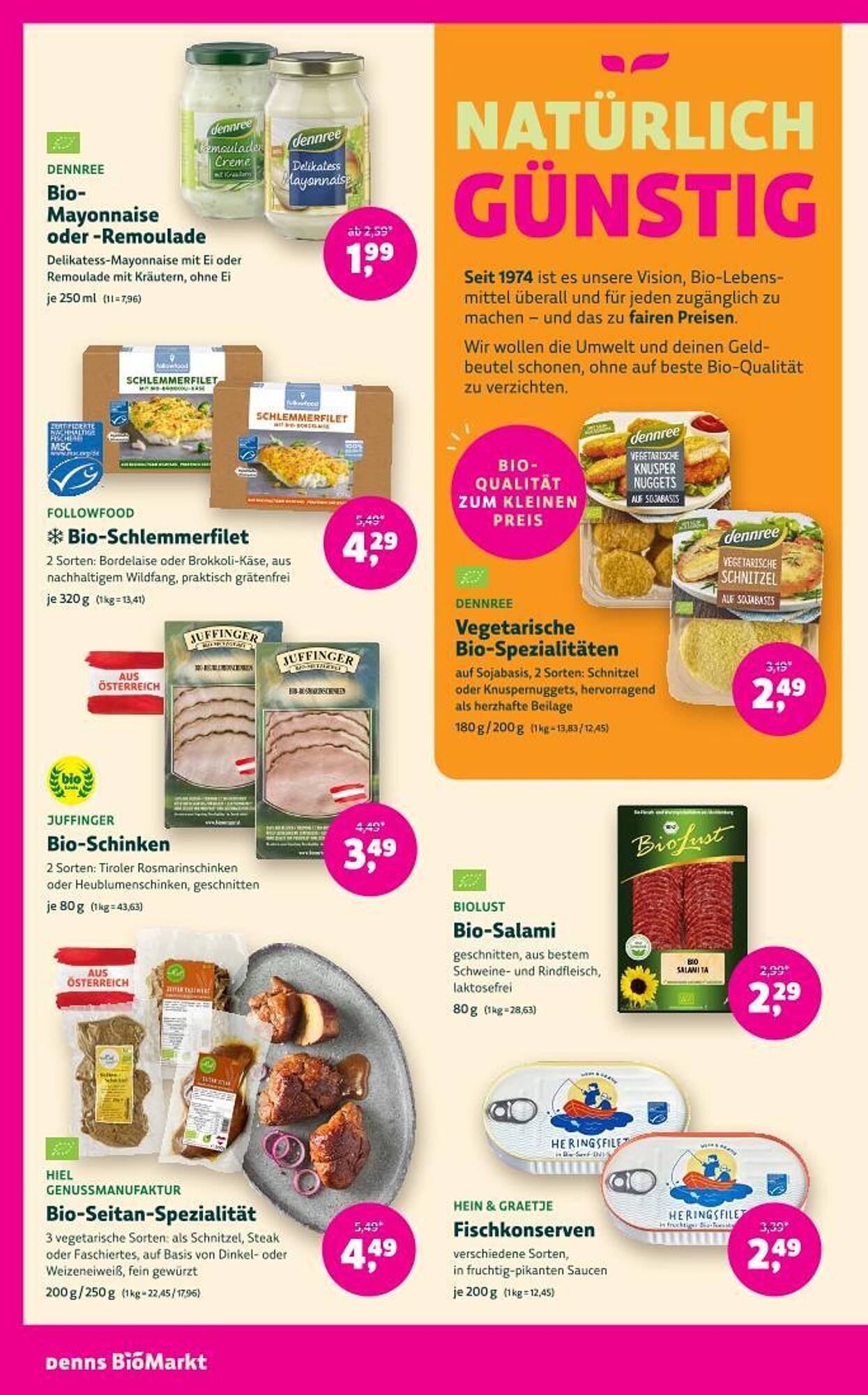 Denn's Biomarkt Flugblatt