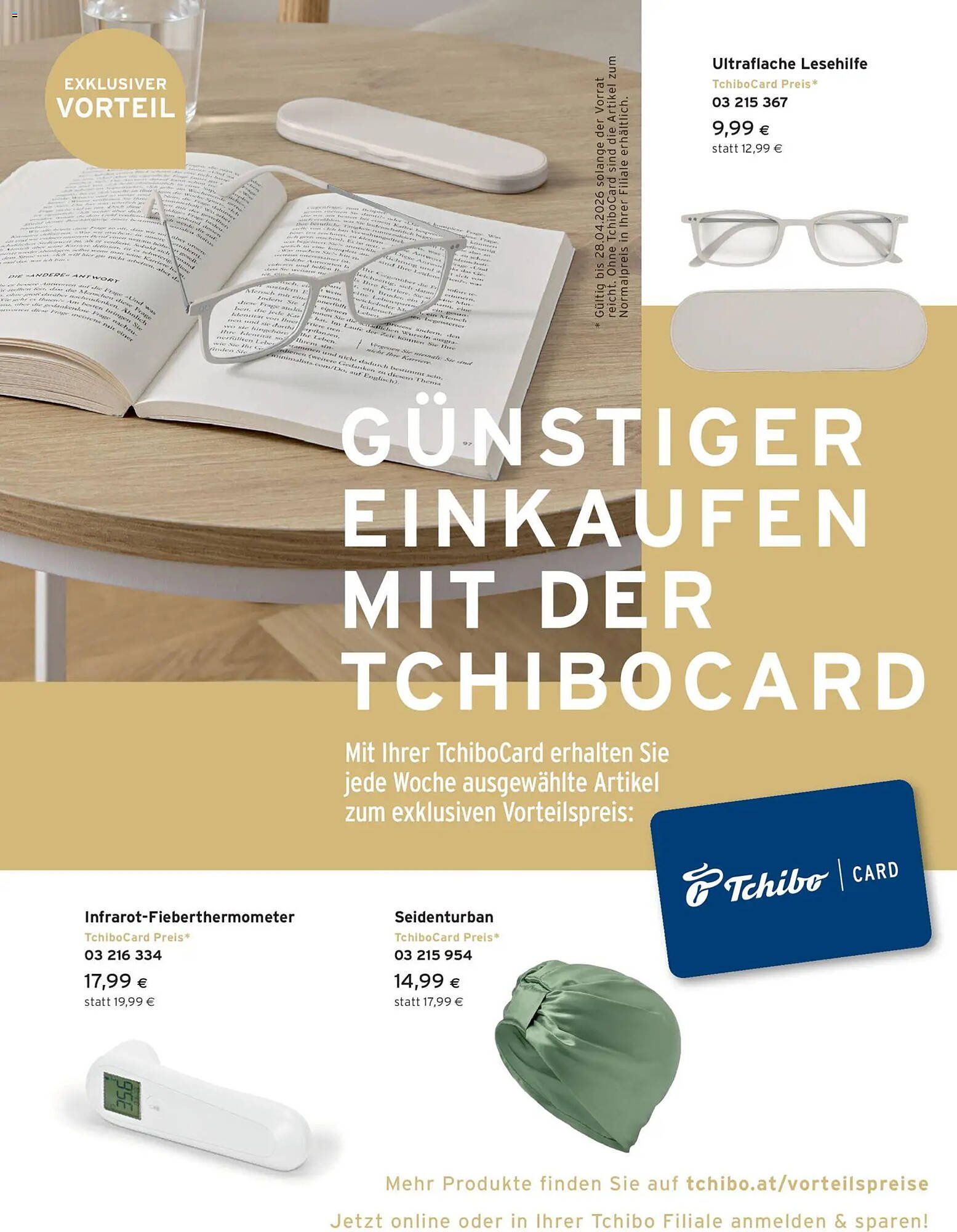 Tchibo Eduscho Flugblatt